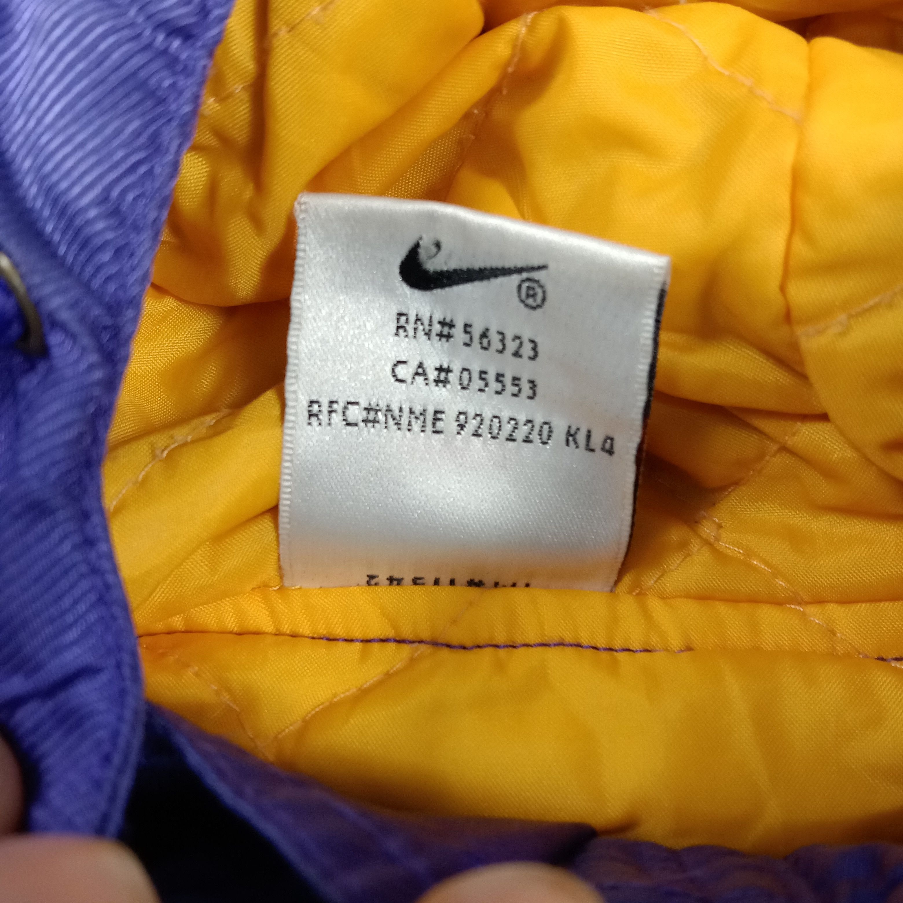Nike Vintage 90's Nike Big Swoosh Parka Jacket C289N4 Size US XL / EU 56 / 4 - 6 Thumbnail
