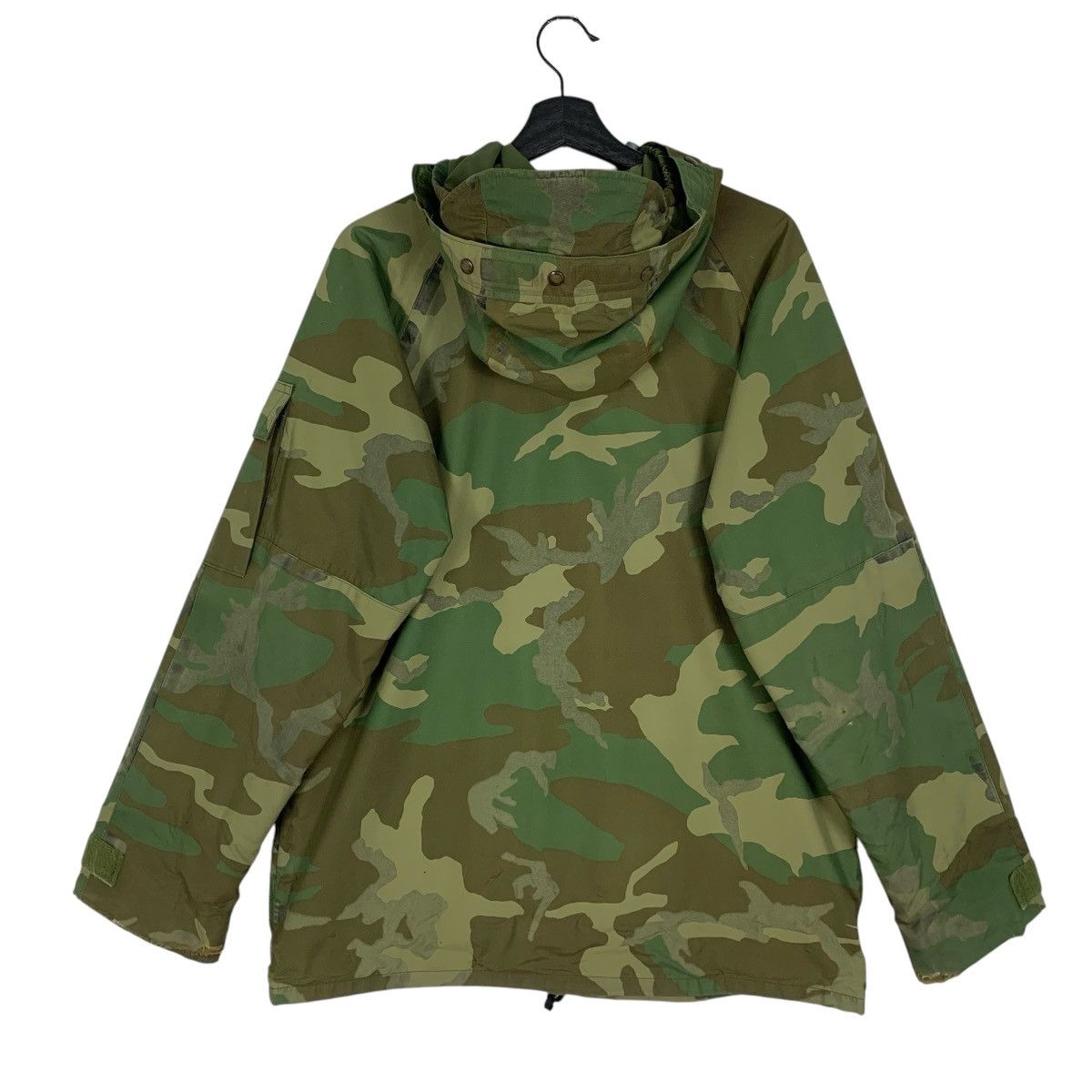 Vintage Military Camouflage Distressed Cold Wether Parka Jacket Size US L / EU 52-54 / 3 - 6 Thumbnail