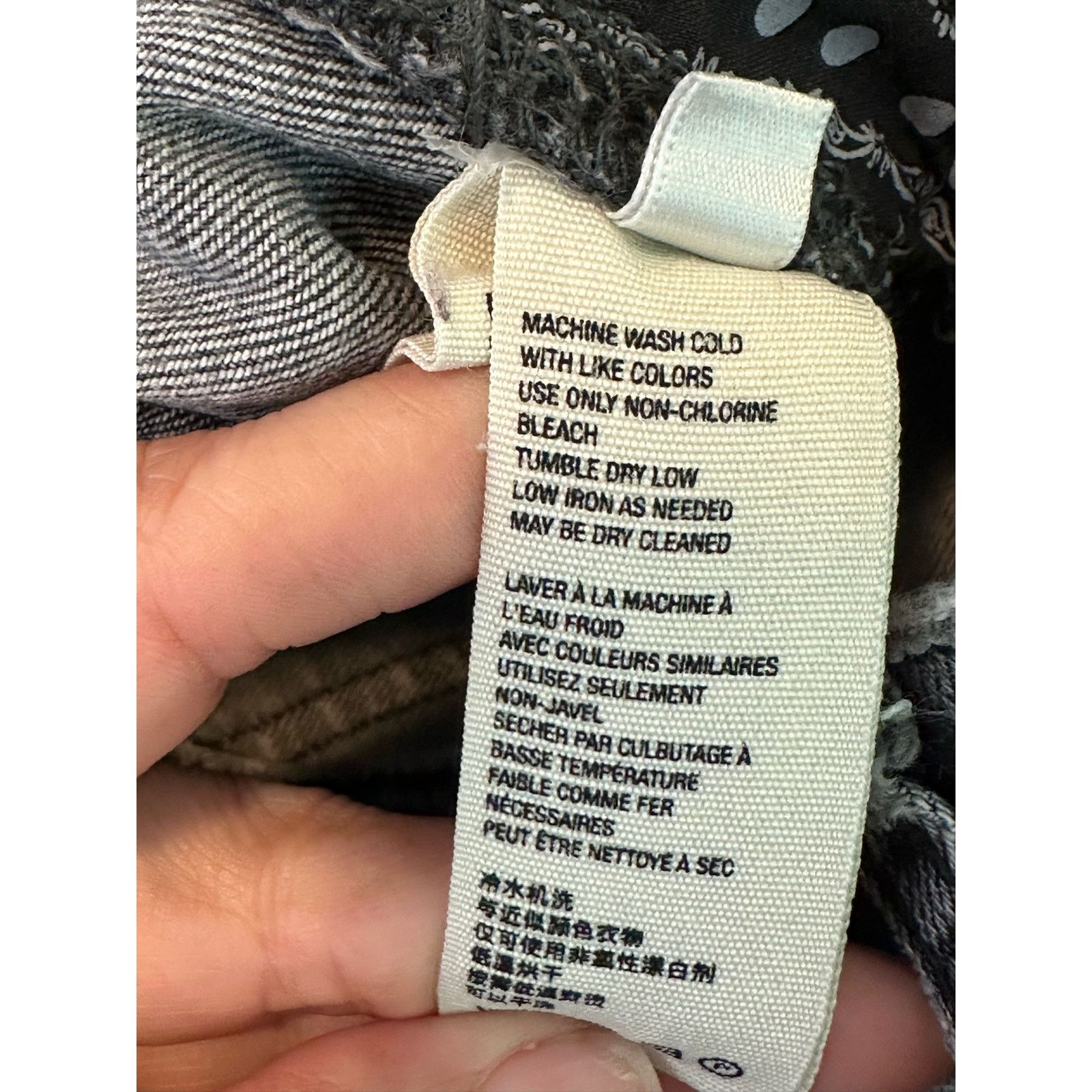 Free People We The Free black curvy ankle stretch jeans size 24 - 0 Size 25" / US 0 / IT 36 - 4 Thumbnail