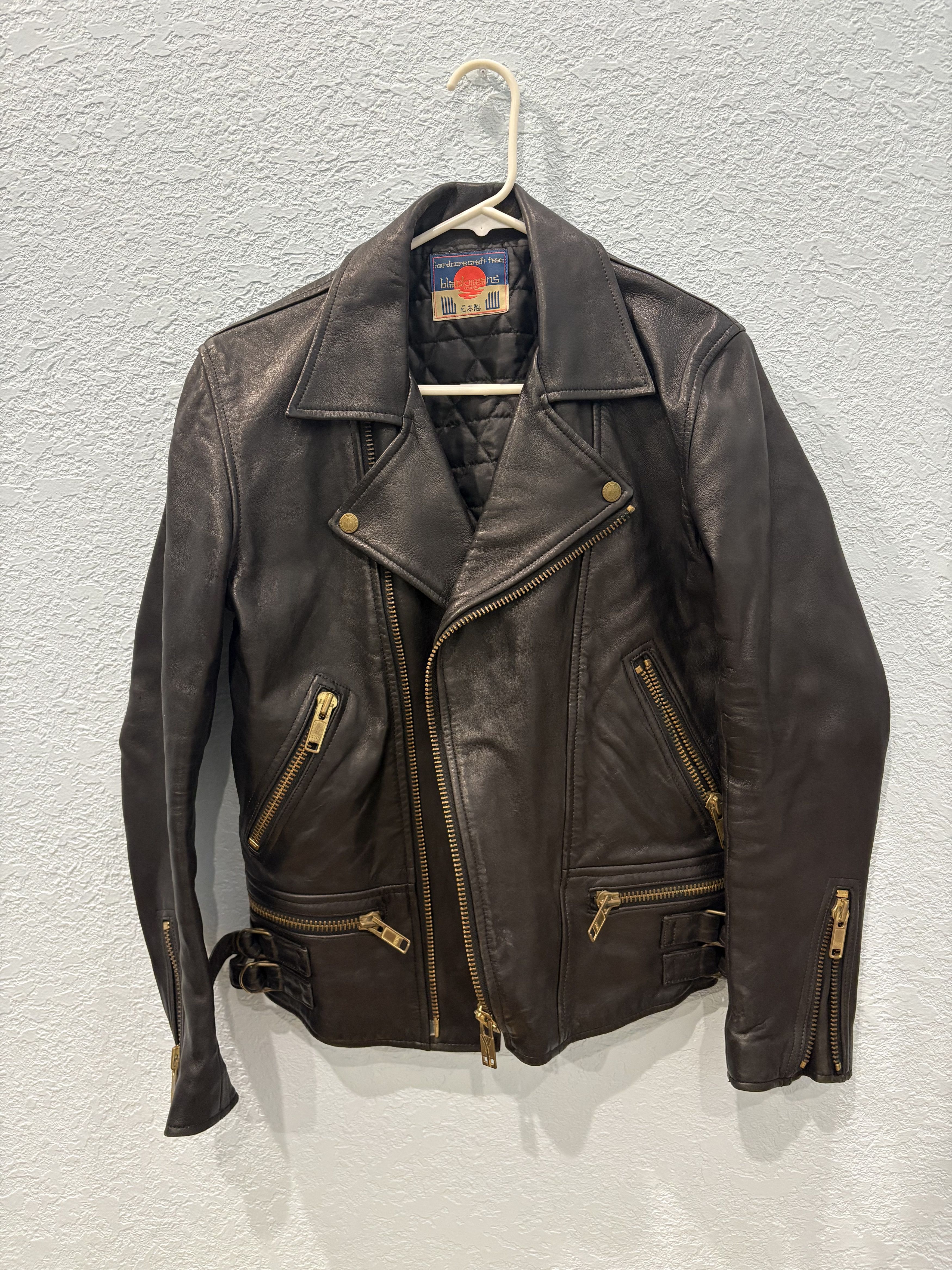 Blackmeans Sid Vicious Double Riders Leather Jacket Size US XS / EU 42 / 0 - 2 Thumbnail