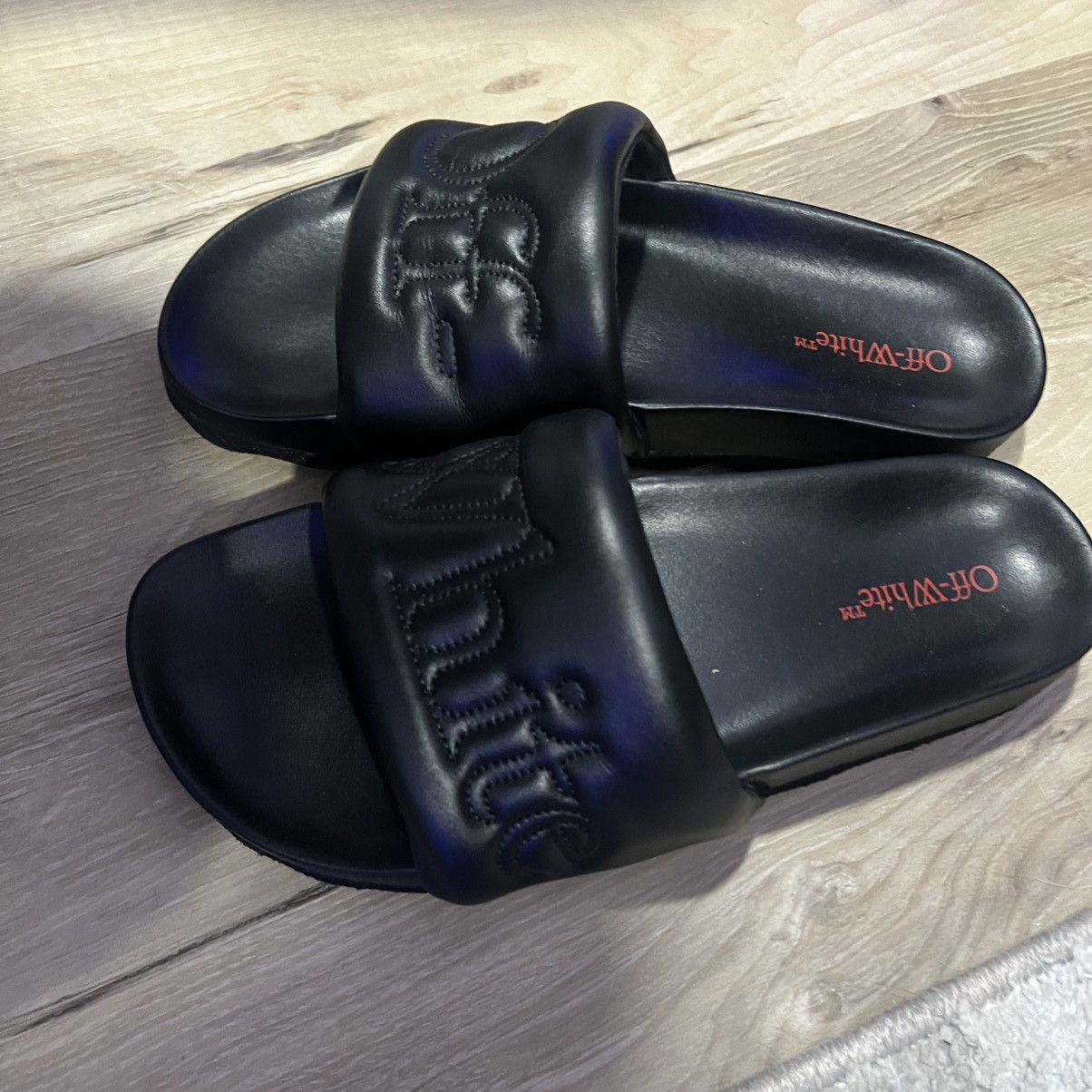 Off-White Off-White Slides Size US 8 / EU 41 - 3 Thumbnail