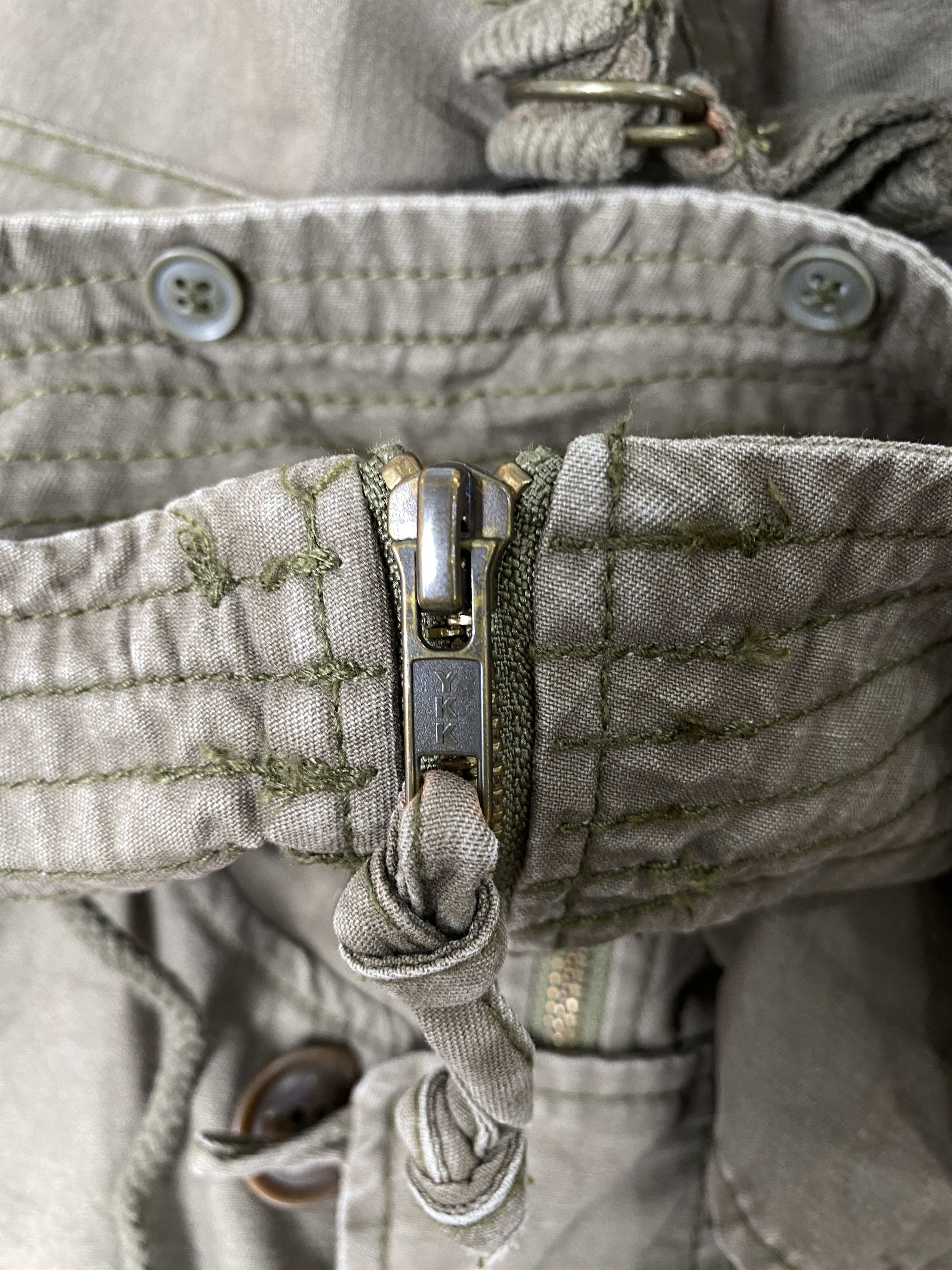 Japanese Brand Vintage Cube Sugary Military Jacket J2176 Size US S / EU 44-46 / 1 - 3 Thumbnail