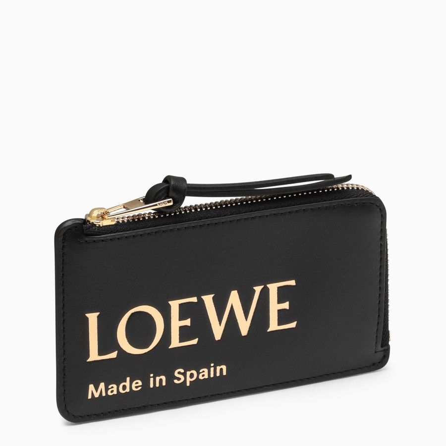 Loewe o1d2blof0824 Size: OS / Leather Coin Purse With Logo Size ONE SIZE - 1 Thumbnail