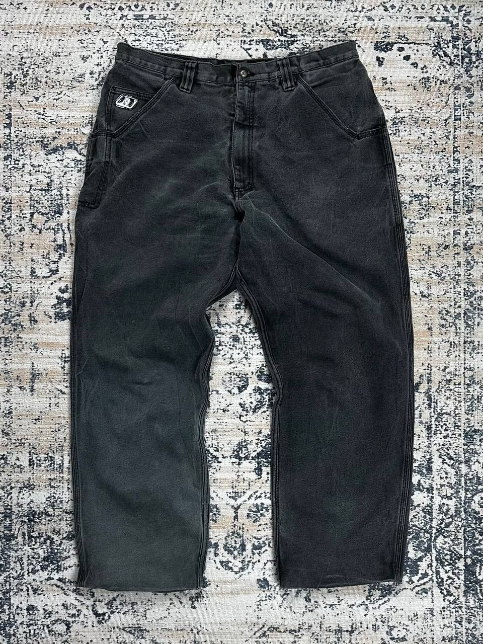Vintage Vintage Johnny Blaze Faded Grey Baggy Jeans Size US 36 / EU 52 - 2 Thumbnail