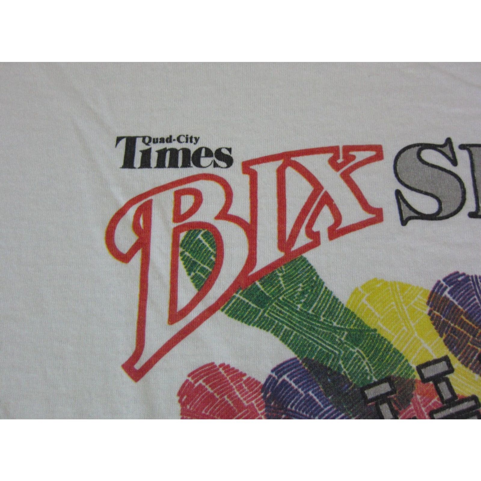 Fruit Of The Loom VINTAGE Fruit of the Loom Shirt Mens XL White 90s USA Marathon 1A Crew Neck Short Sleeve T-Shirt Classic Category Size US XL / EU 56 / 4 - 3 Thumbnail