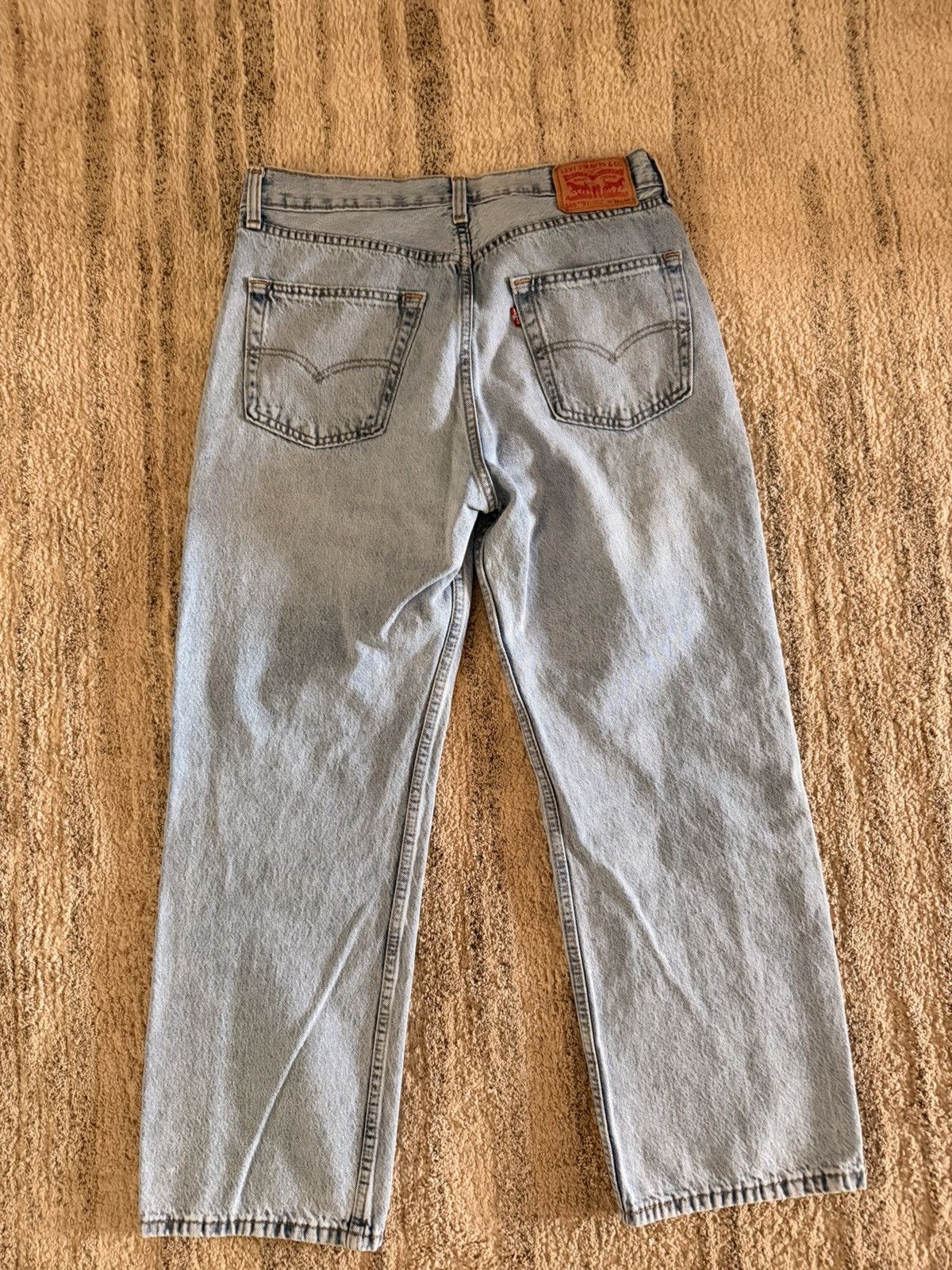 Levi's Levi Baggy Denim 565 97 Size US 33 - 2 Thumbnail