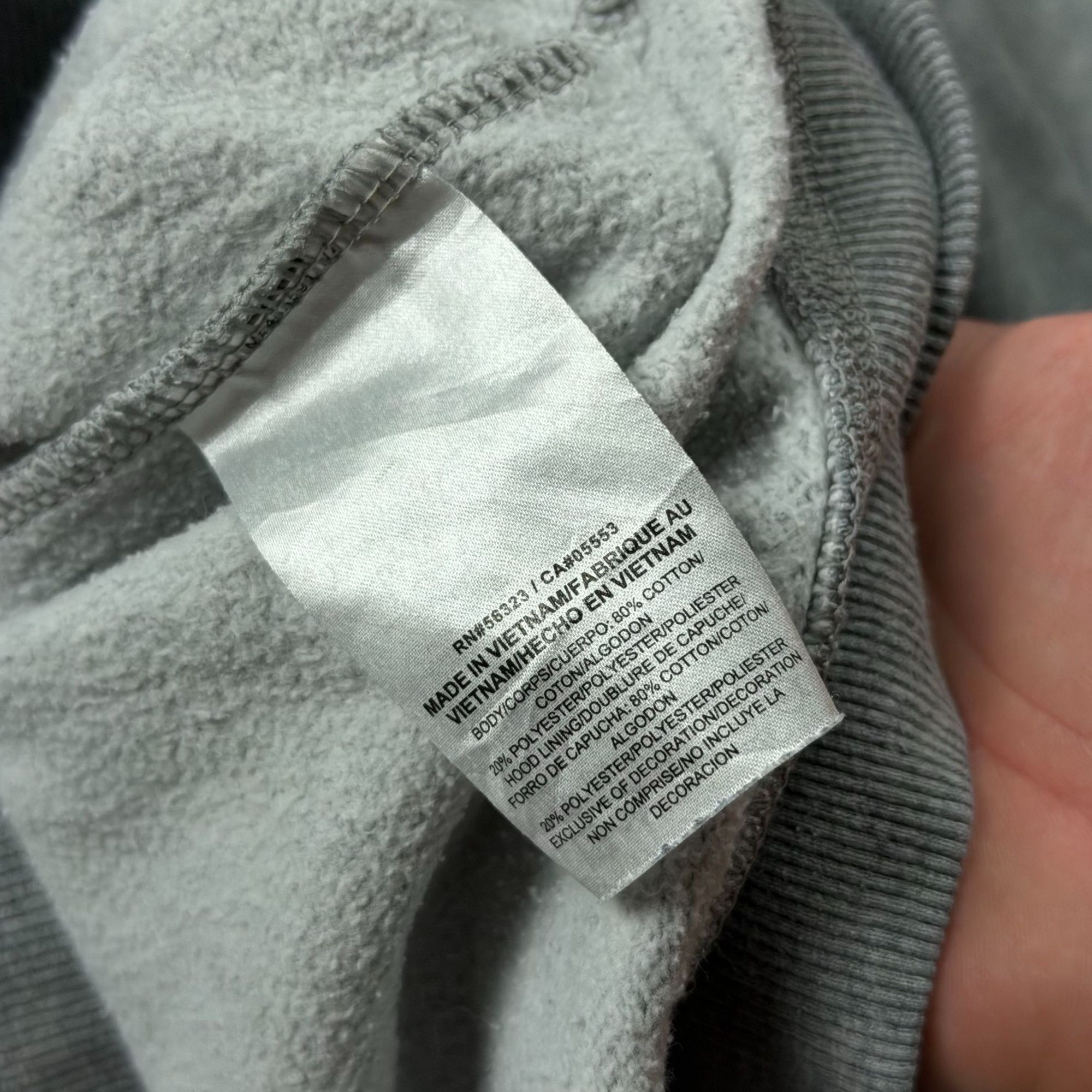 Nike Vintage 00s Nike San Francisco Hoodie M Grey Zip Up Y2K City Size US S / EU 44-46 / 1 - 5 Thumbnail