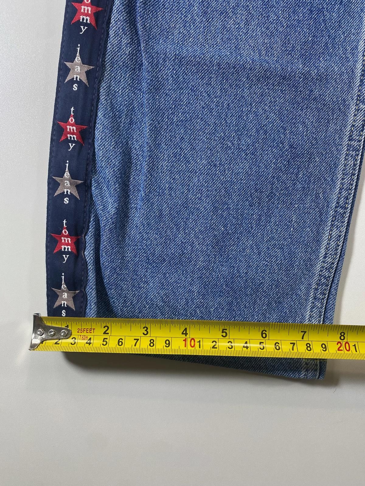 Tommy Jeans Vintage Tommy Jeans Blue Denim Pants with Star Side Stripes Size US 30 / EU 46 - 5 Thumbnail