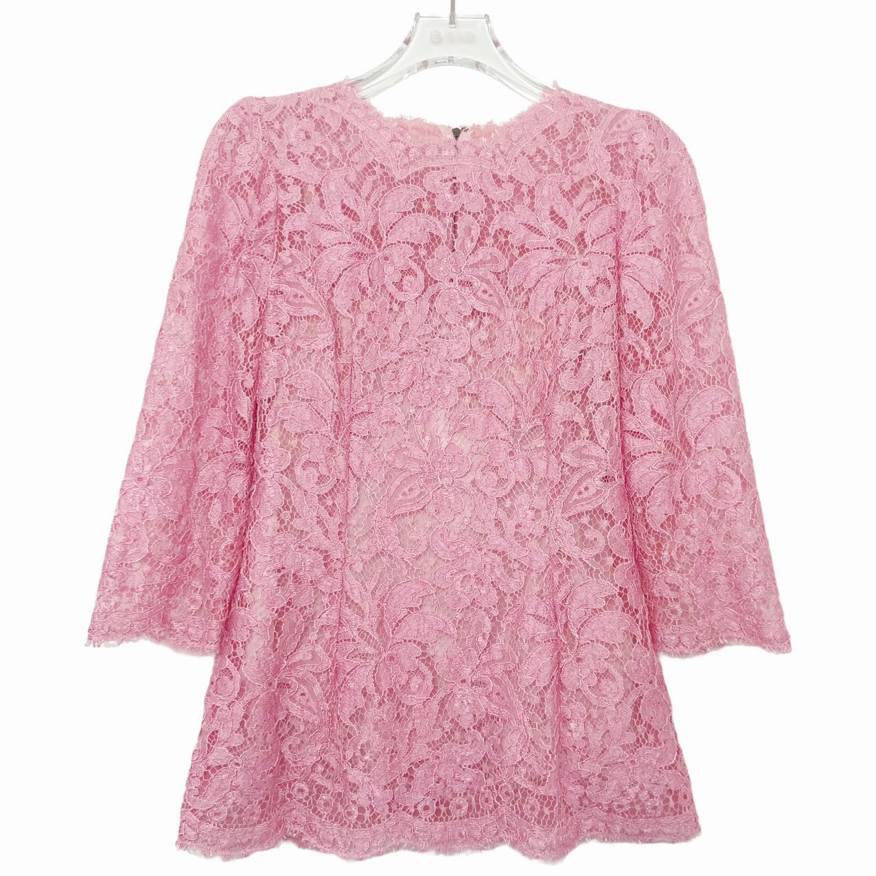 Dolce & Gabbana Dolce & Gabbana Lace Set Top Size 38 + Mini Skirt K26WX Size XS / US 0-2 / IT 36-38 - 1 Thumbnail