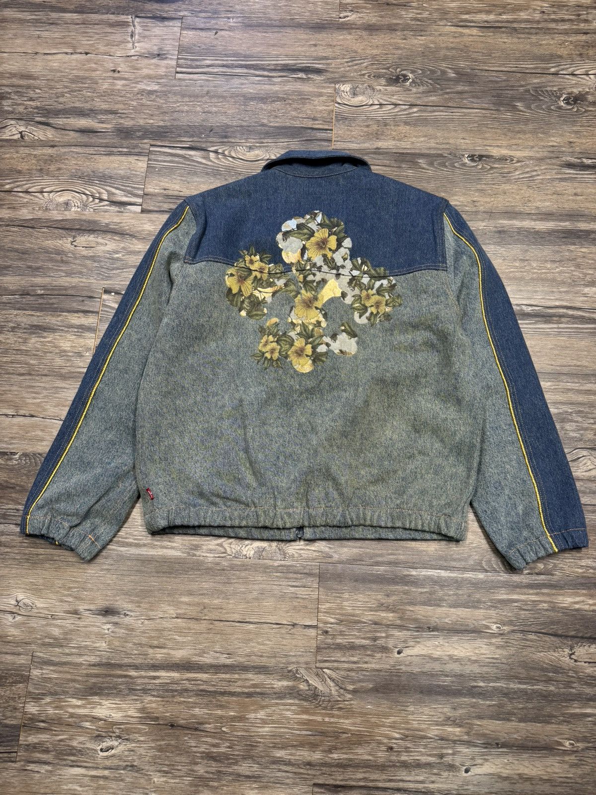 DENIM TEARS × Levi's Denim Tears x Levis Gold Roped Denim Jacket Size US M / EU 48-50 / 2 - 7 Thumbnail