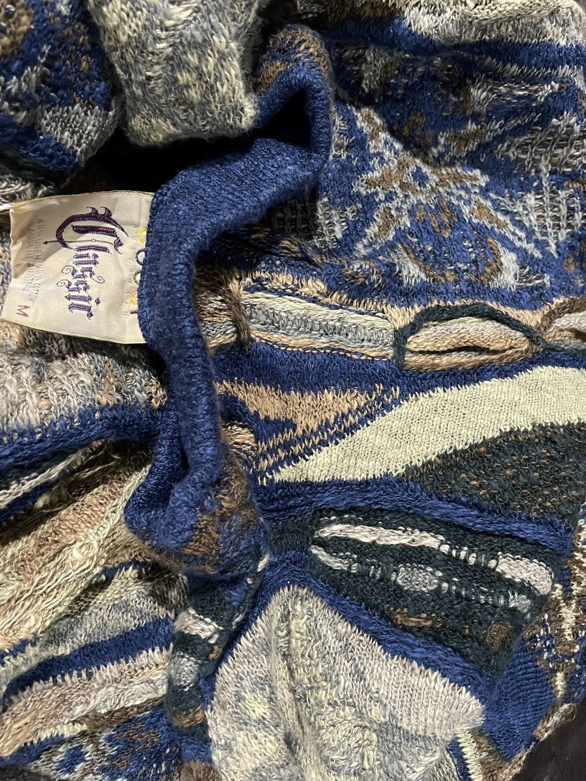 Coogi NOS 1990s COOGI Airforce Nomad Crew Multicoloured Knitwear Size US M / EU 48-50 / 2 - 21 Thumbnail