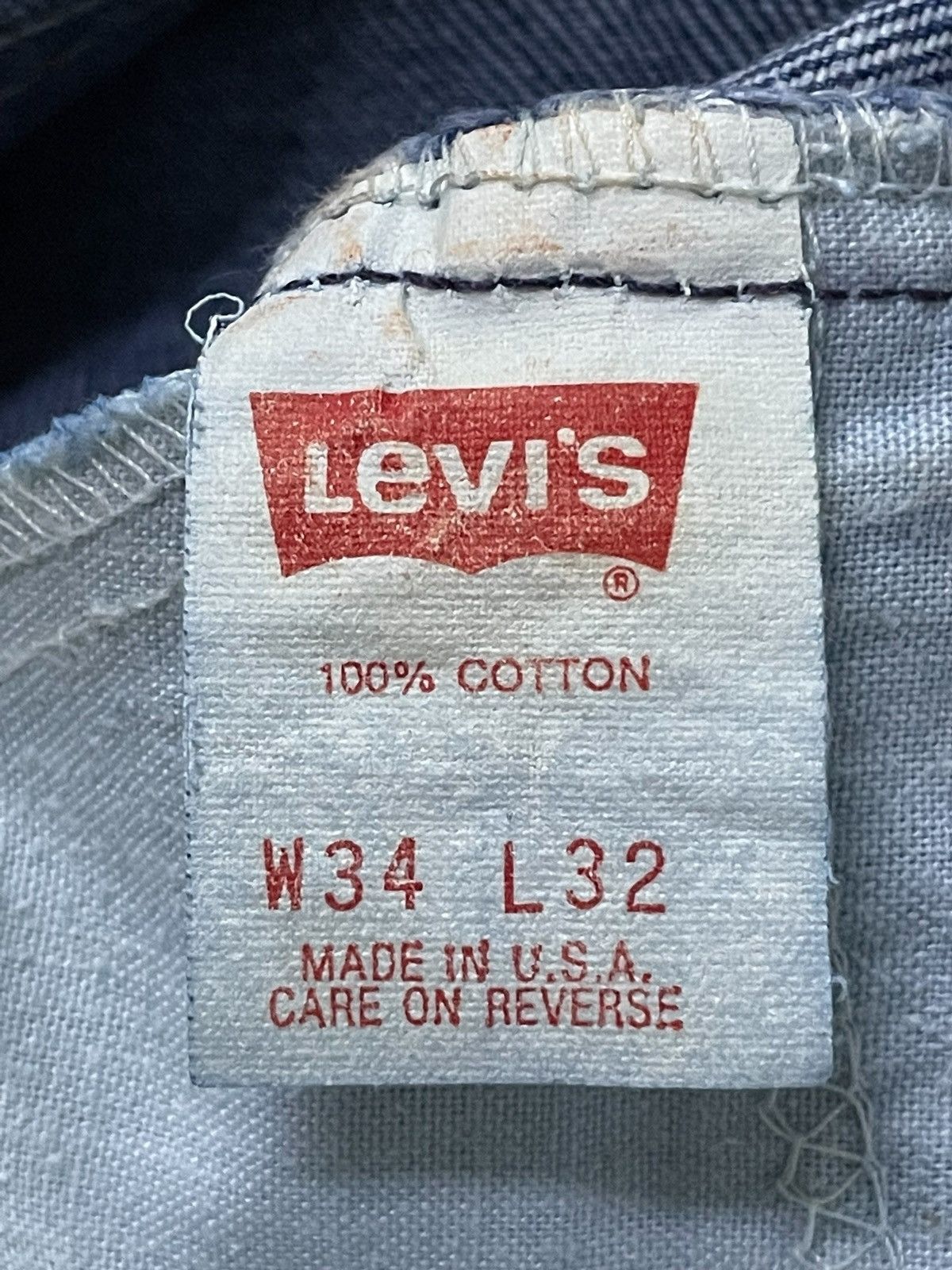 Levi's × Vintage Vintage Levis 517 Orange Tab Flare Bootcut Made In Usa Jeans Size US 34 / EU 50 - 20 Thumbnail