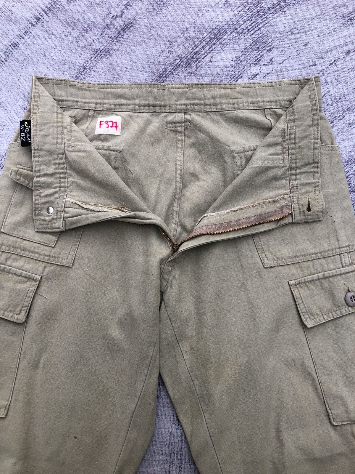 Japanese Brand × Vintage Japanesebrand JOAN Cargo Pants Bush Pocket Size US 31 - 9 Thumbnail