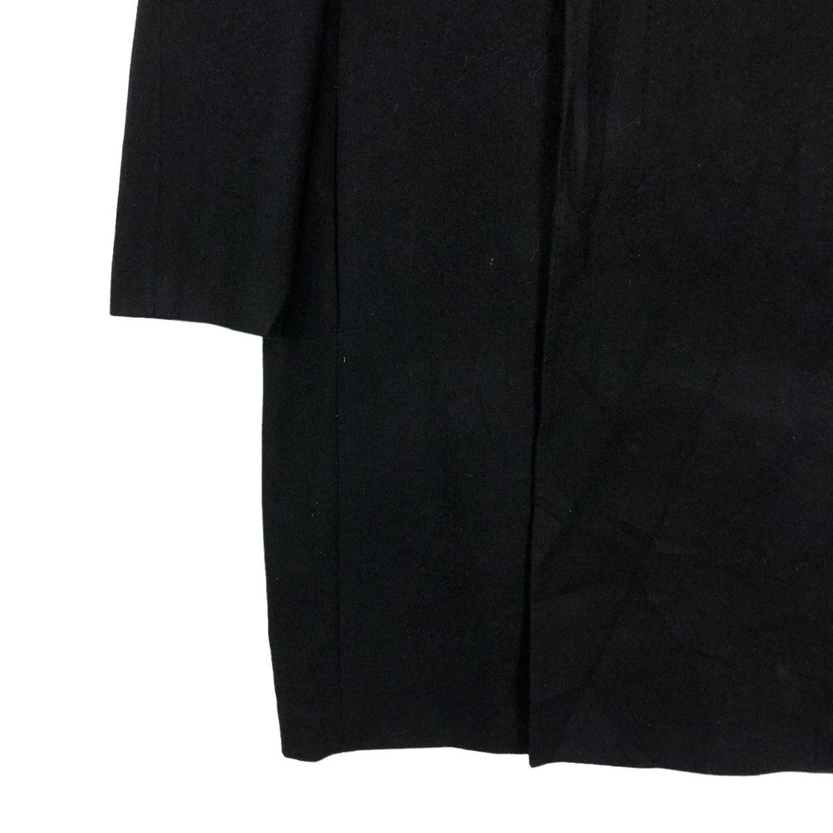 Lemaire 🔥Rich Black Long Fly Jacket Double Breast Uniqlo Lemaire Size US S / EU 44-46 / 1 - 4 Thumbnail