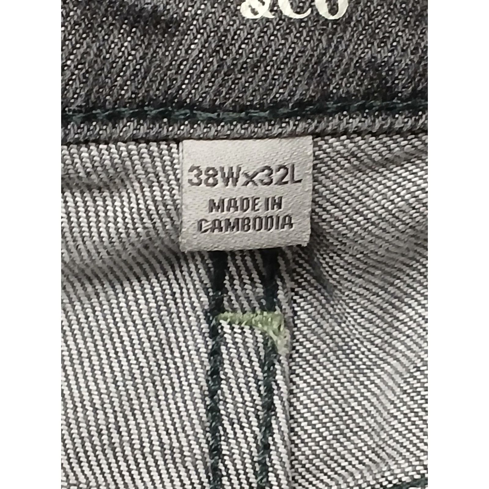 Other Goodfellow (38x32) Black Slim Straight Coolmax Chino Jeans Size US 38 / EU 54 - 7 Thumbnail