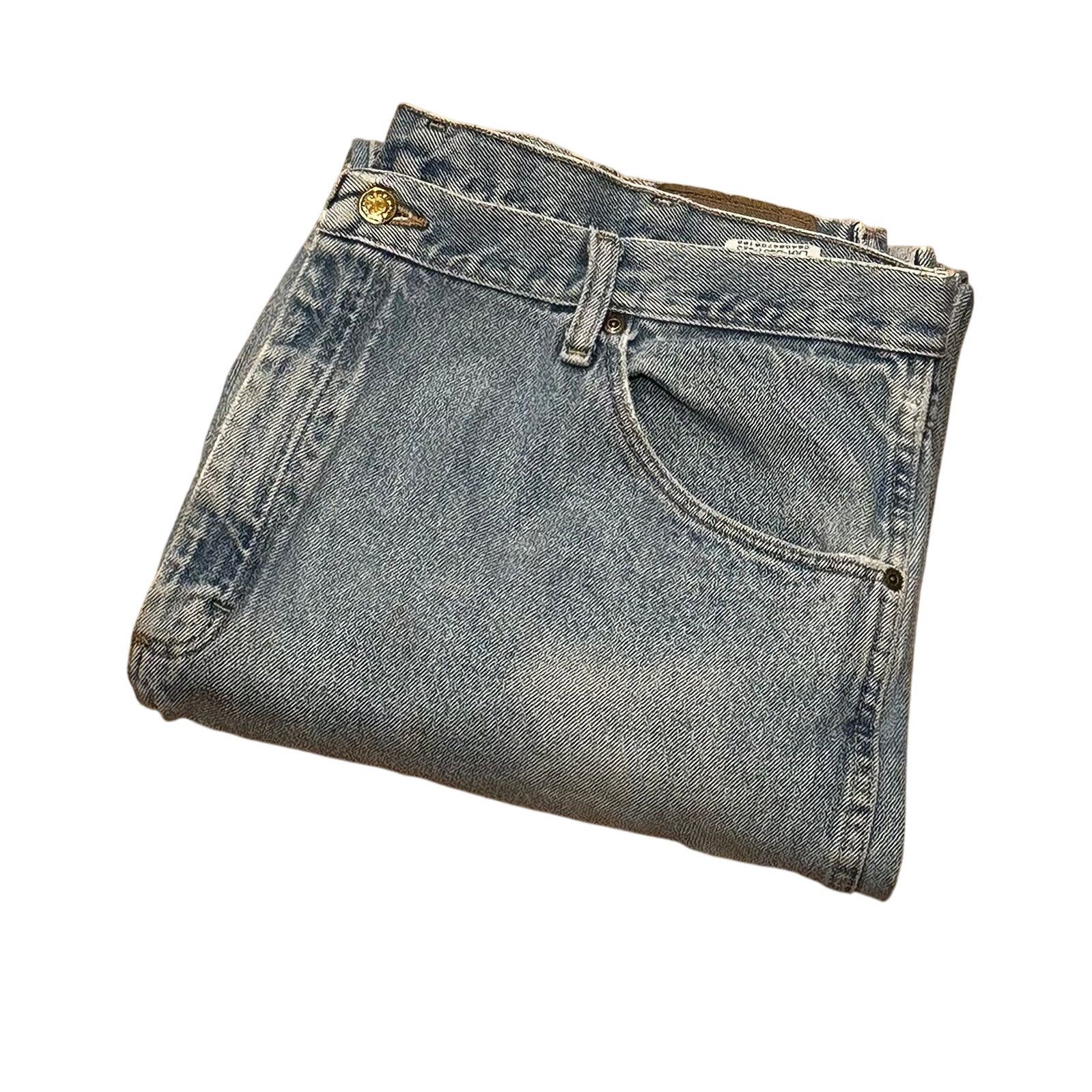 Wrangler Wrangler Regular Fit Jeans Men 40x32 Light Wash Straight Leg Size US 40 / EU 56 - 1 Thumbnail