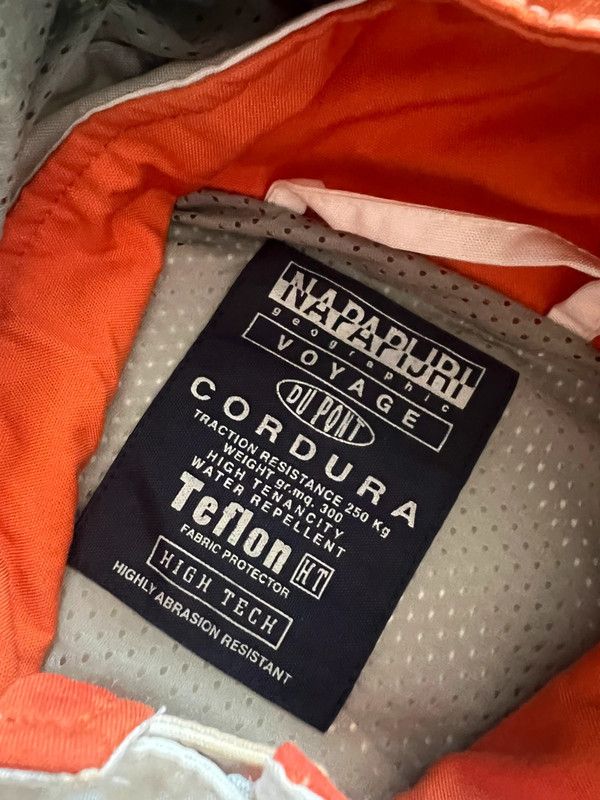 Napapijri × Vintage parka outdoor jackek Napapijri L cordura vintage voyage Size US L / EU 52-54 / 3 - 4 Thumbnail