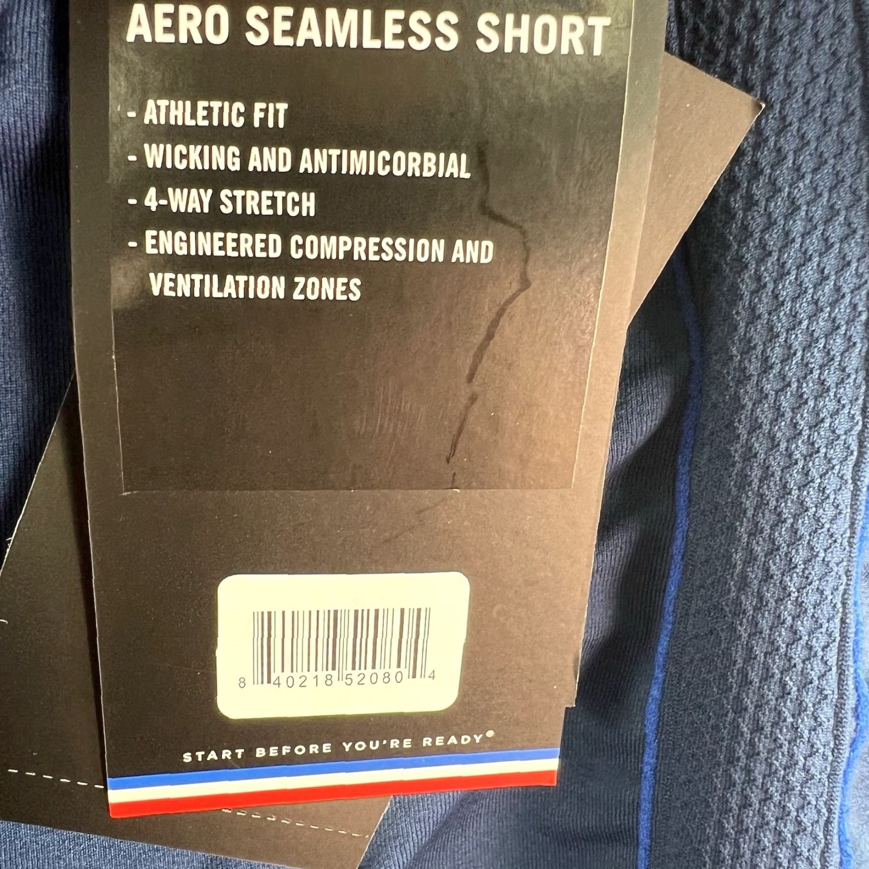 Vintage FOURLAPS Aero Seamless Shorts Tights Women XS/S Blue 24X6 Biker Sport Breathable Moisture Wicking Casual Size 28" / US 6 / IT 42 - 6 Thumbnail