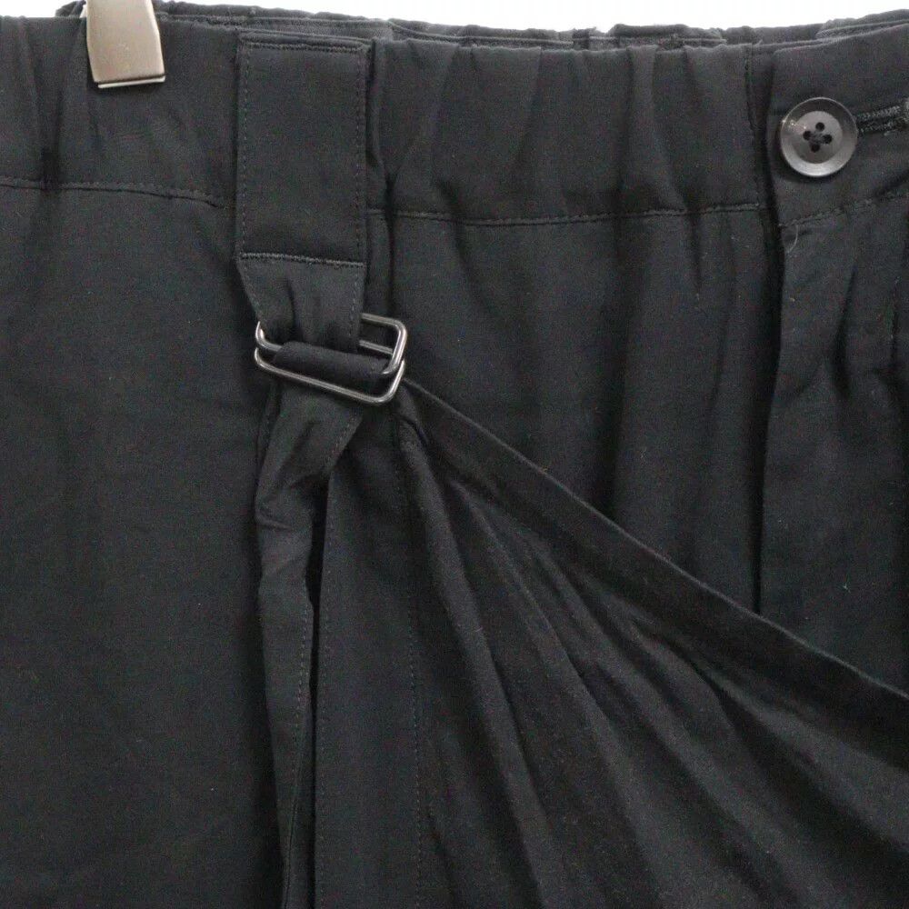 Yohji Yamamoto Pour Homme 20aw なお知るものは涙かな printed wrap pants Size US 35 - 3 Thumbnail
