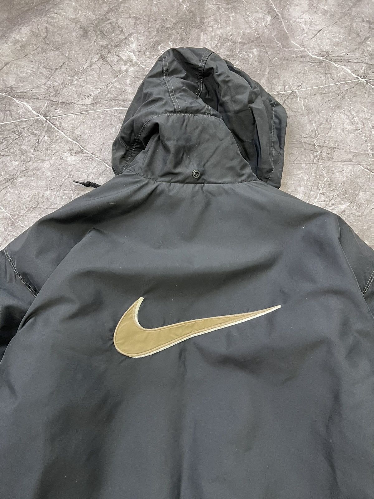 Nike × Vintage 90's Vintage Nike Jacket Big Swoosh Logo Rare Design Size US XL / EU 56 / 4 - 14 Thumbnail
