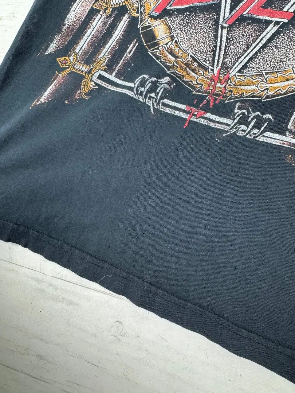 Slayer Vintage Slayer T Shirt 90s Rock Band Distrissed Size US L / EU 52-54 / 3 - 7 Thumbnail