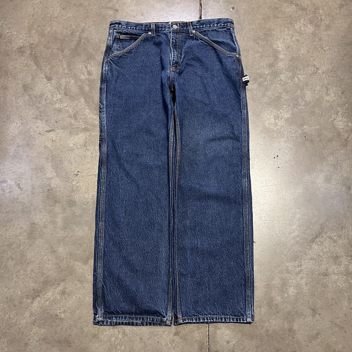 Vintage Vintage Y2K Calvin Klein Jeans Carpenter Denim Baggy Skater Size US 34 / EU 50 - 6 Thumbnail