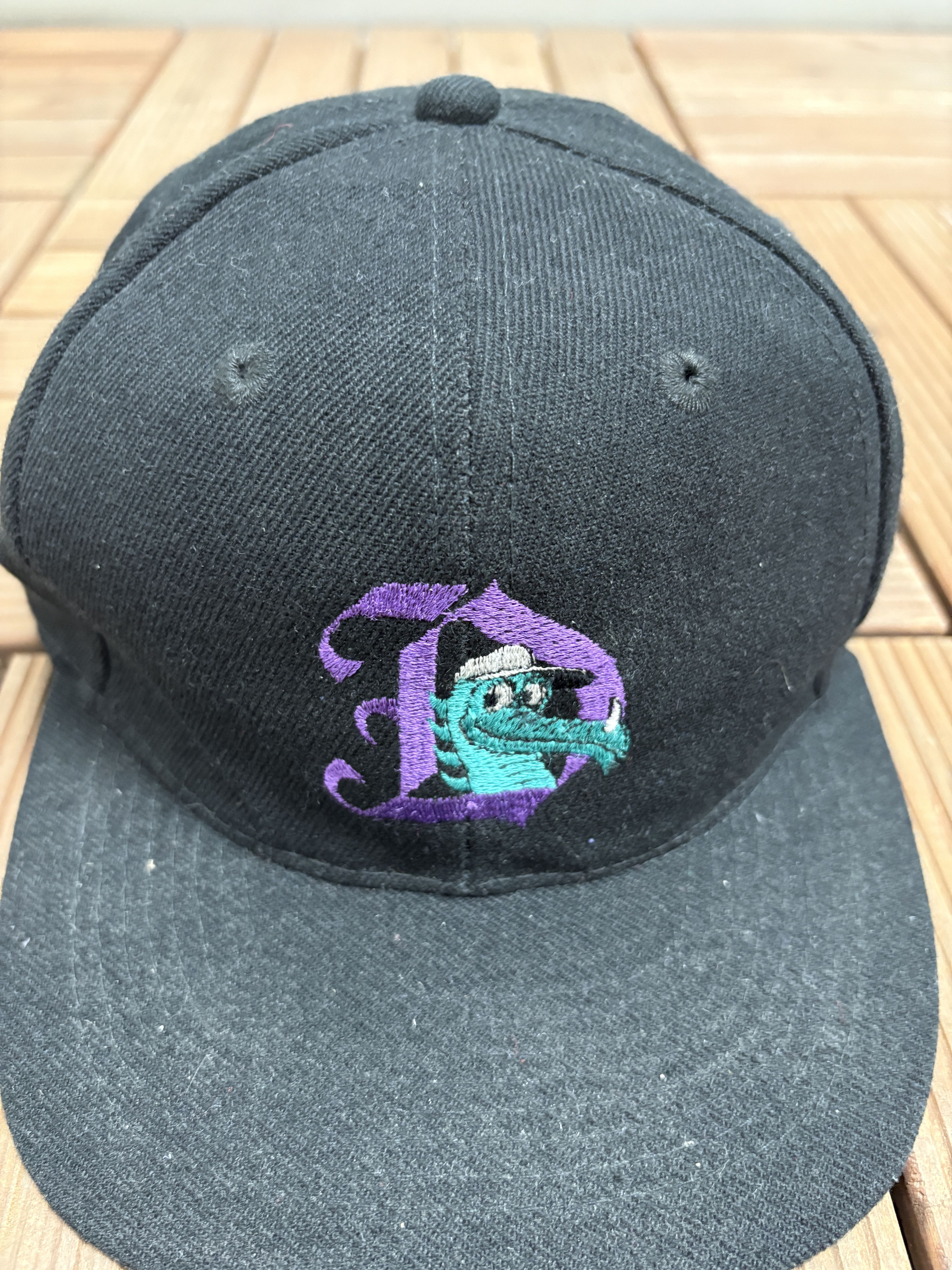 Vintage Dayton Dragons Vintage MiLB Black Snap Back Hat Size ONE SIZE - 3 Thumbnail