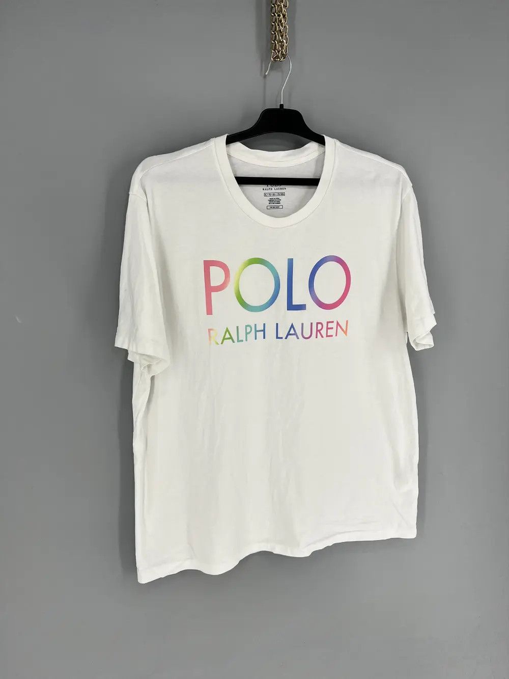 Polo Ralph Lauren Polo Ralph Lauren Alpine World Cup Racing Tee Medium White Size US XL / EU 56 / 4 - 2 Thumbnail