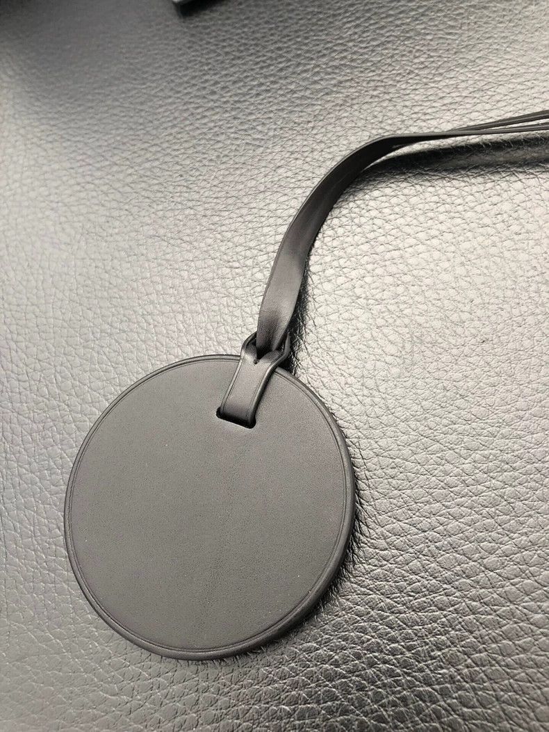 Hermes Dunhill Leather Luggage Tag for Travel-2506 Size ONE SIZE - 2 Thumbnail