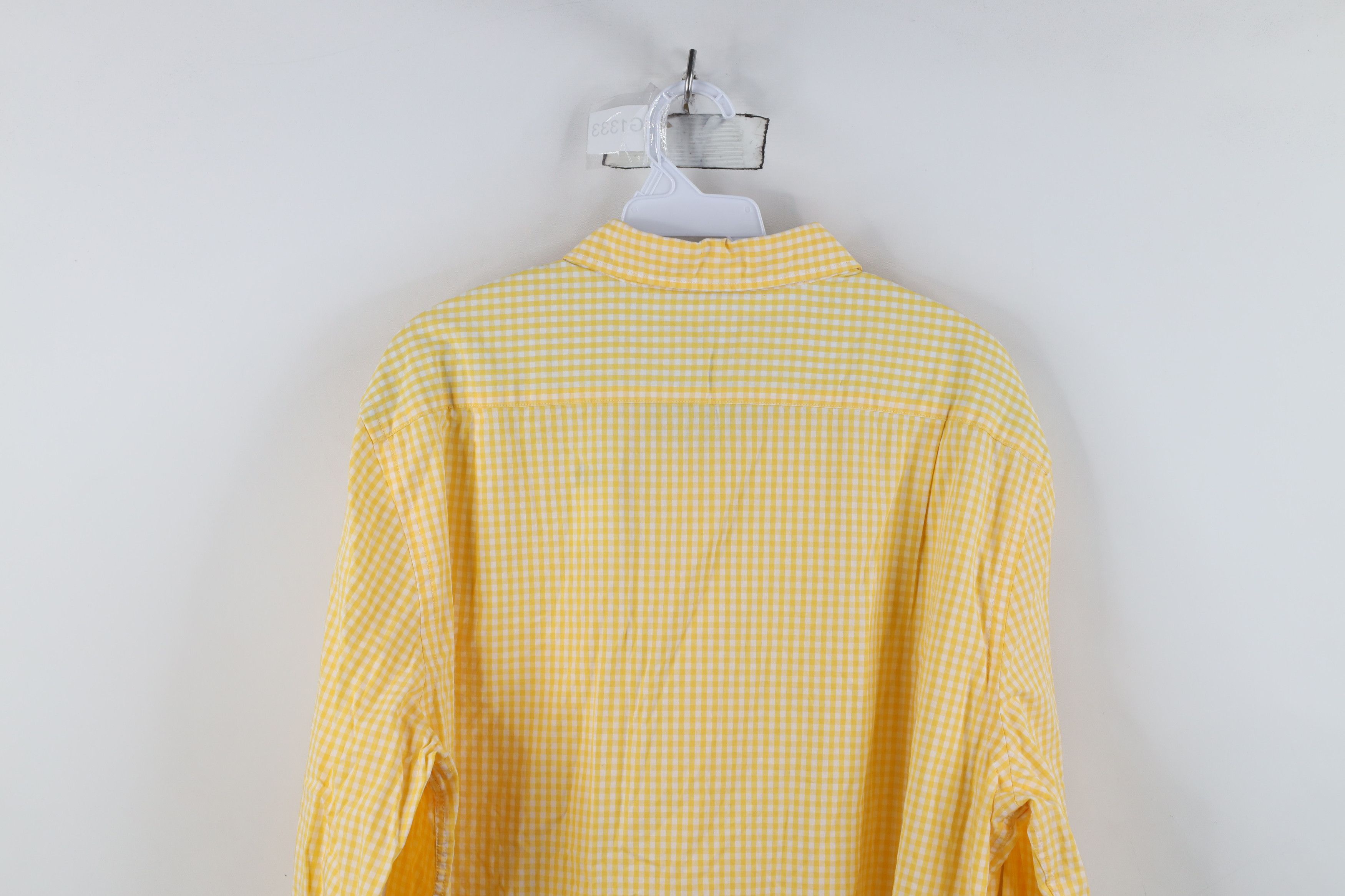 Lacoste New Lacoste Fit Croc Logo Collared Button Down Shirt Plaid Size US XL / EU 56 / 4 - 11 Thumbnail