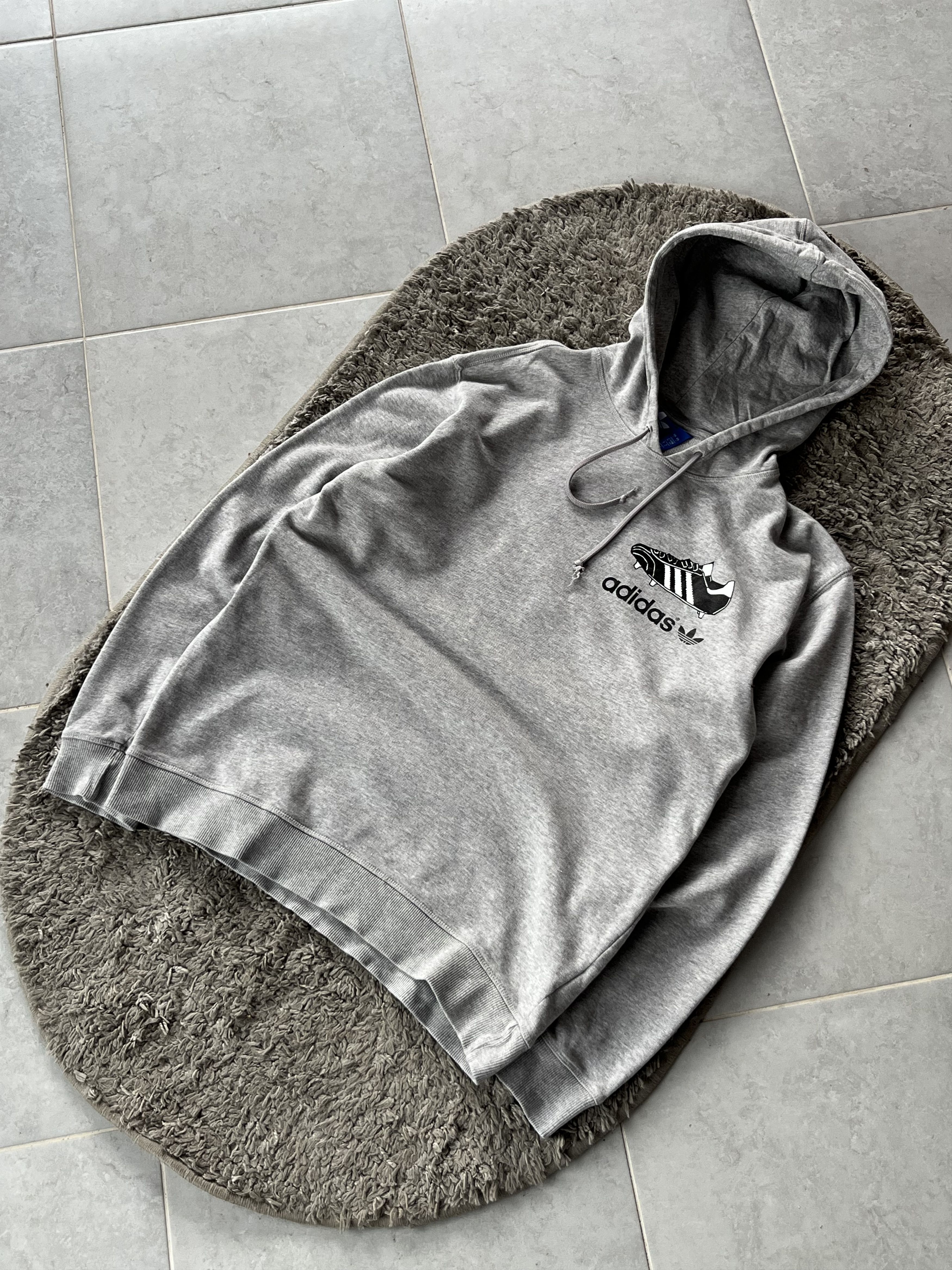 Adidas Vintage Hoodie Adidas Boots Era BIG LOGO Streetwear Size US S / EU 44-46 / 1 - 2 Thumbnail