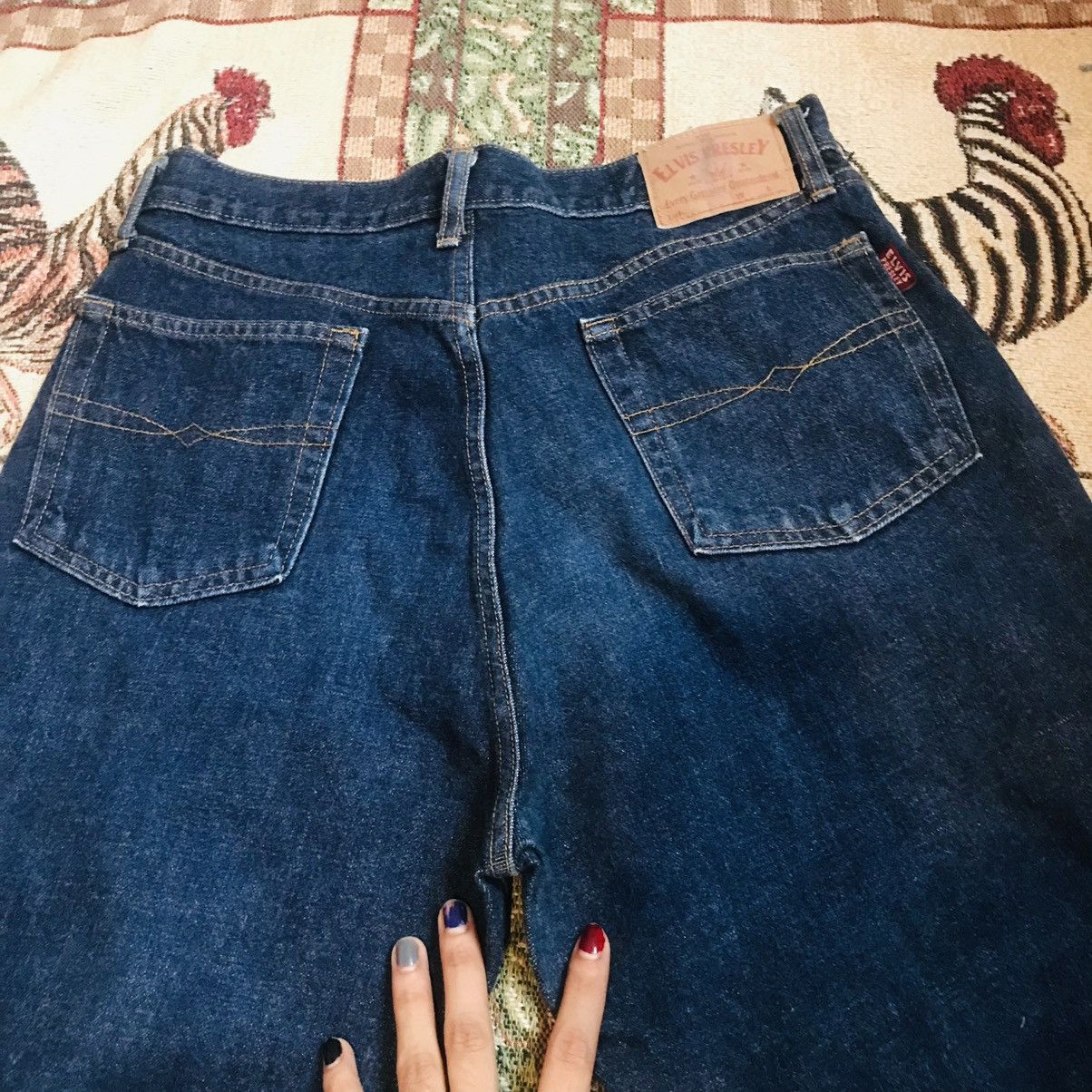 Vintage Vintage Elvis Presley Unsanforized Denim Size US 29 - 2 Thumbnail