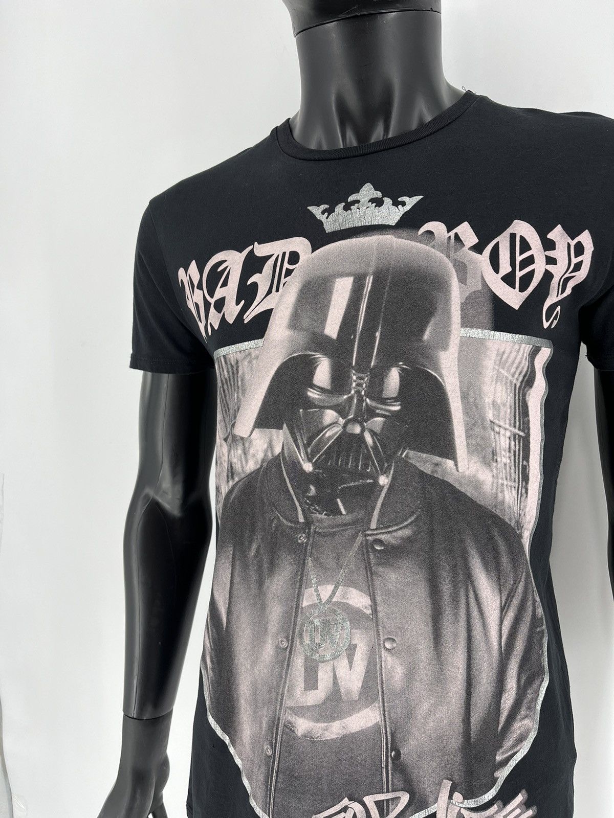 Band Tees Vintage Star Wars Parody Black Boys Mens Tshirt Darth Vader Size US S / EU 44-46 / 1 - 6 Thumbnail