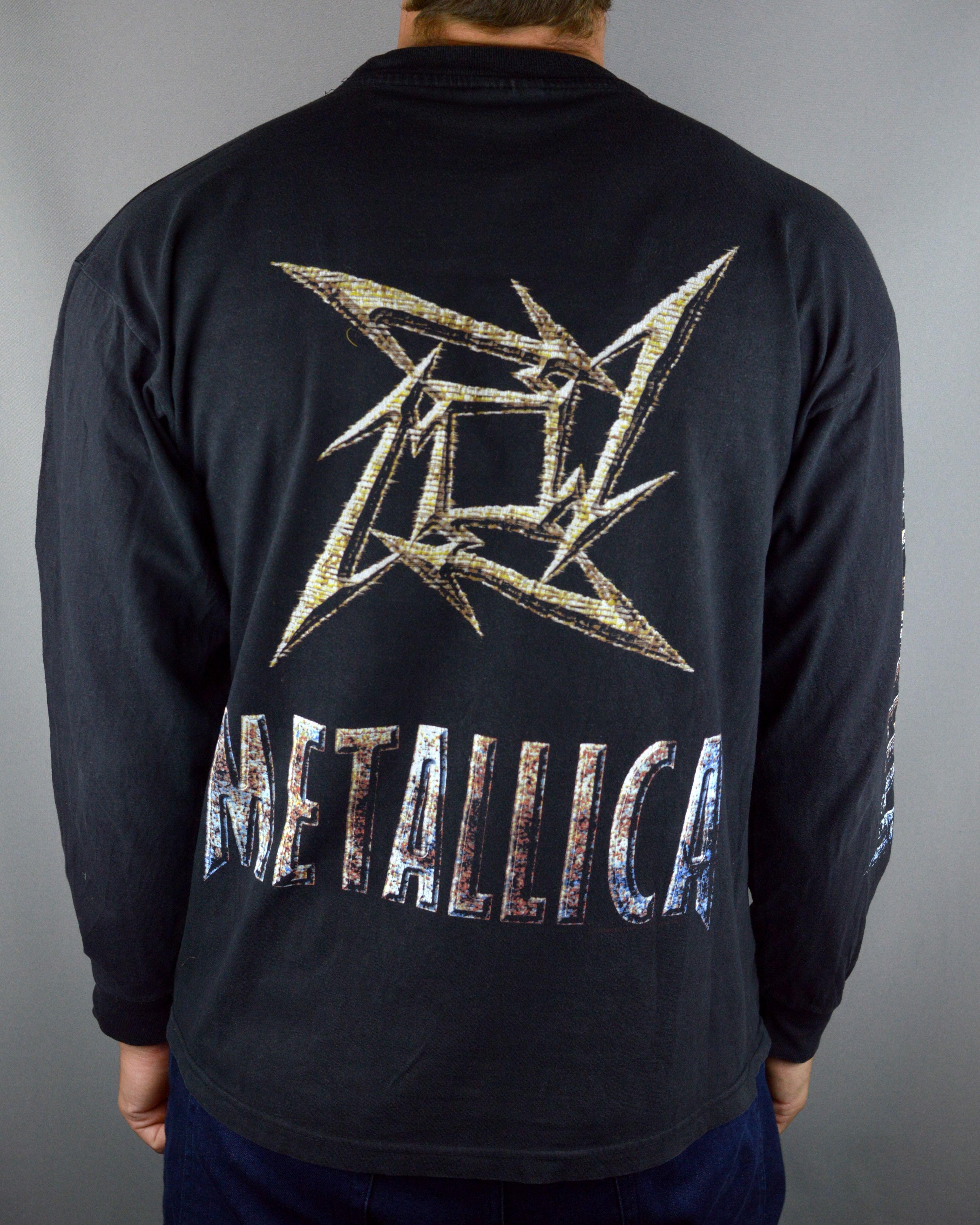 Metallica × Vintage Vintage Metallica 1996 long sleeve t shirt Size US L / EU 52-54 / 3 - 2 Thumbnail
