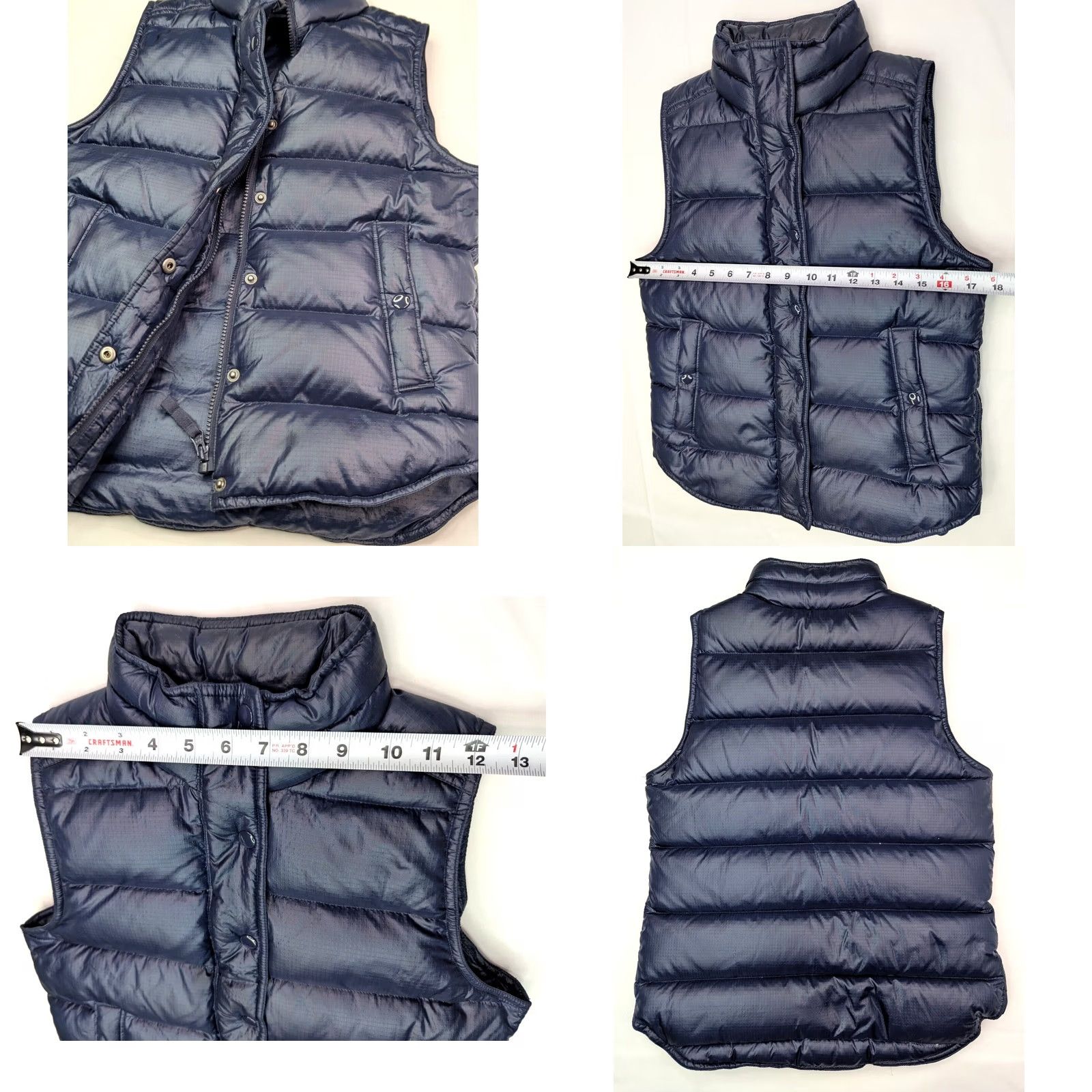 J.Crew J.Crew Alhambra Down vest Women XS Blue Puffer Jacket Shaft? Size XS / US 0-2 / IT 36-38 - 8 Thumbnail