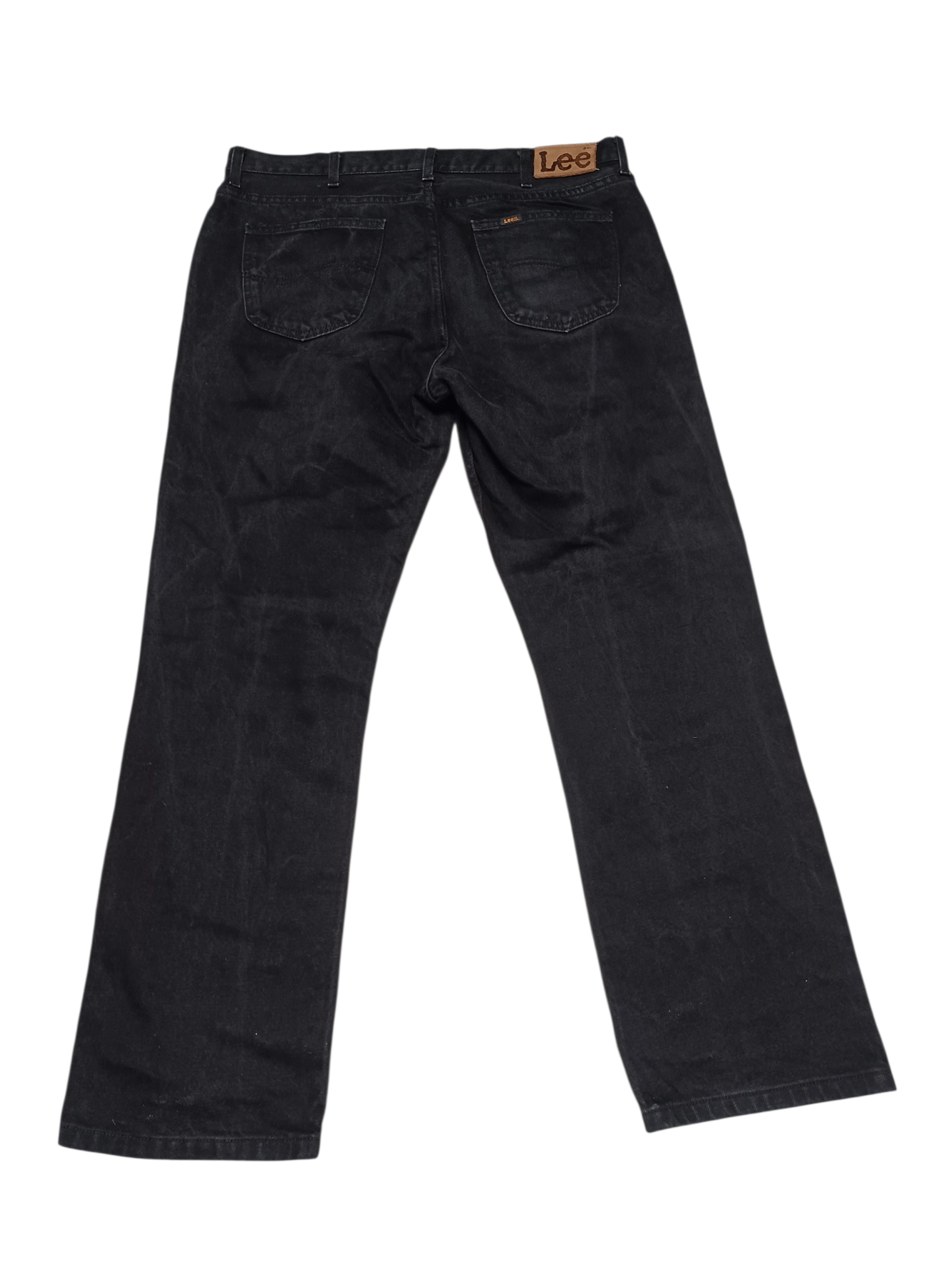 Lee LEE VINTAGE BLACK WASHED 40 SIZE JEANS DENIM Size US 40 / EU 56 - 4 Thumbnail