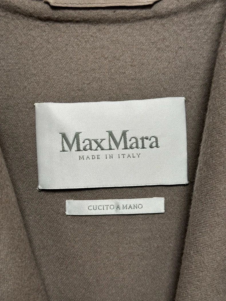 Other MaxMara Wool Hooded Coat Brown Beige-2508 Size US S / EU 44-46 / 1 - 4 Thumbnail