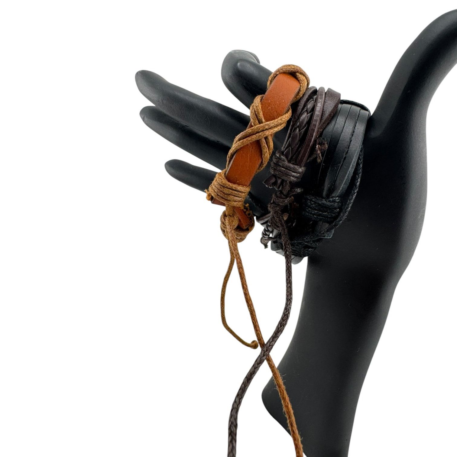 Other Triple Threat Leather Cuffs For Mischief Makers & Daydreamer Size ONE SIZE - 2 Thumbnail
