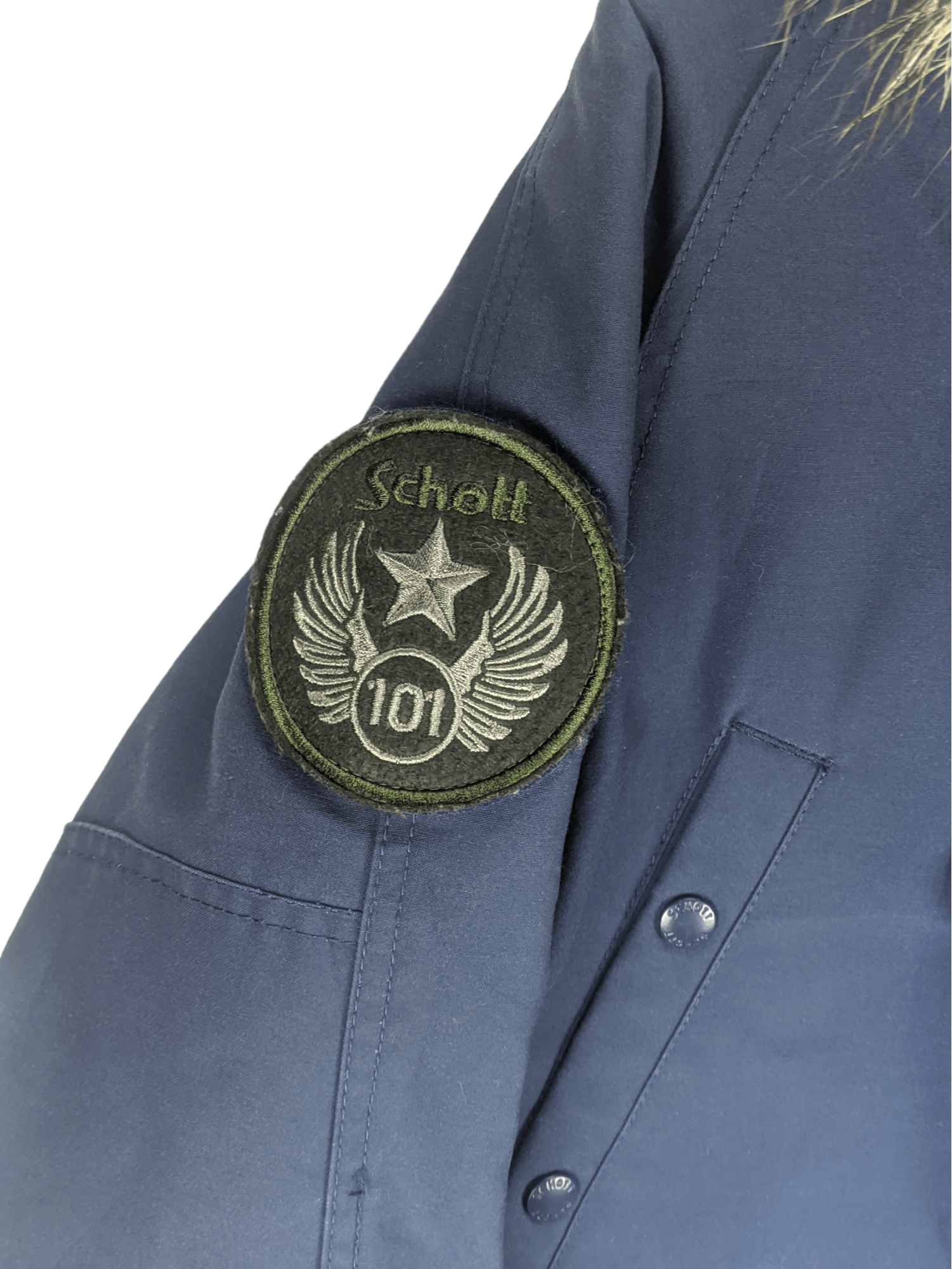 Schott Steals🔥Schott Parka Jacket U.S. Armed Forces Size US XS / EU 42 / 0 - 7 Thumbnail