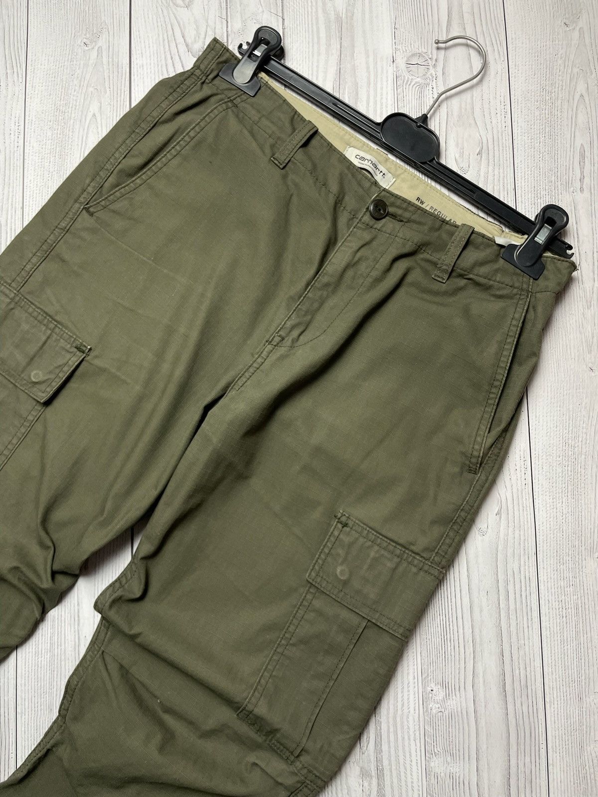 Carhartt Wip × Vintage Vintage Carhartt Wip pants Y2K work cargo size 29 Size US 29 - 4 Thumbnail