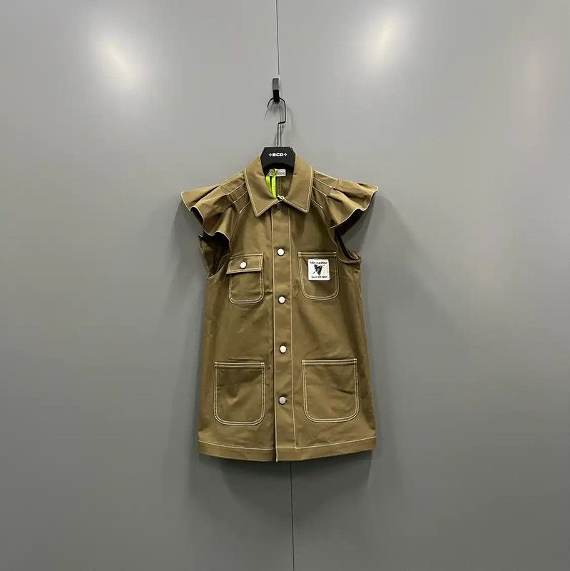 Valentino Valentino Green Cotton Short Sleeve Dress 0089 Size ONE SIZE - 1 Thumbnail