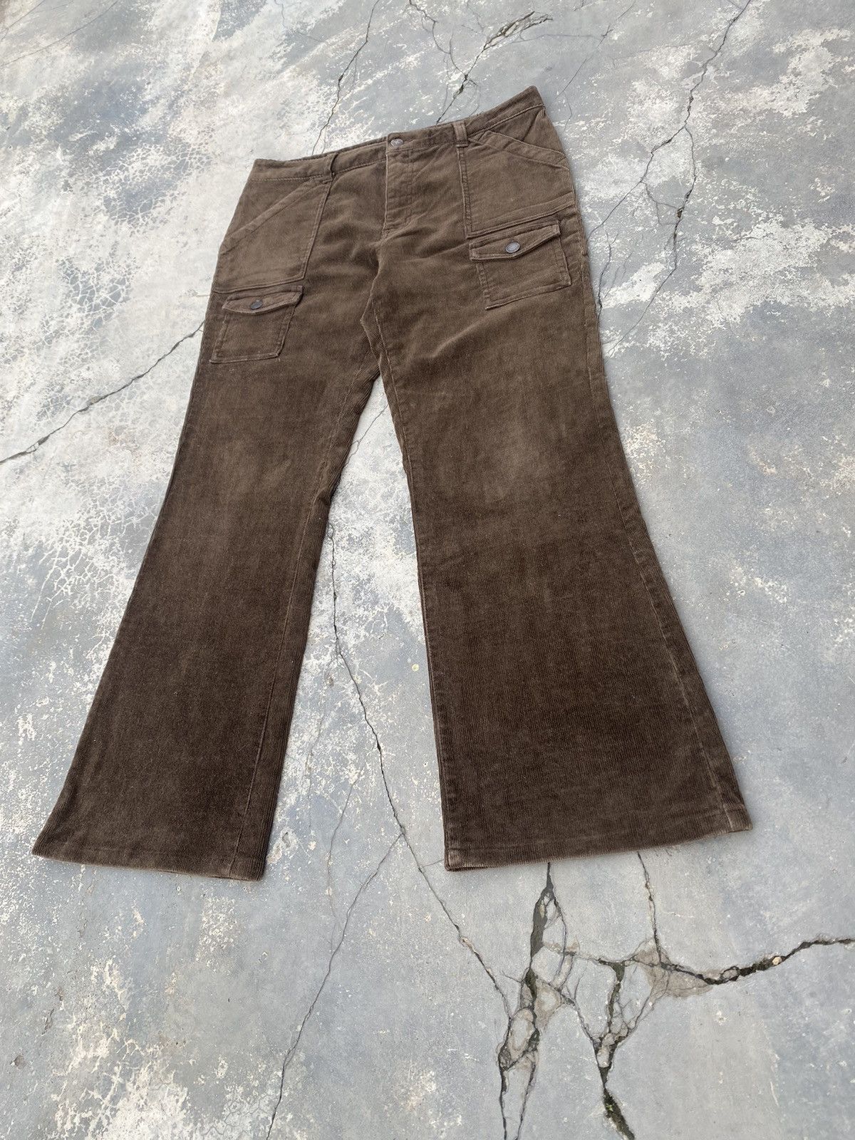 Michiko Koshino × Michiko Koshino London MICHIKO LONDONS JEANS corduroy flare Size US 31 - 2 Thumbnail