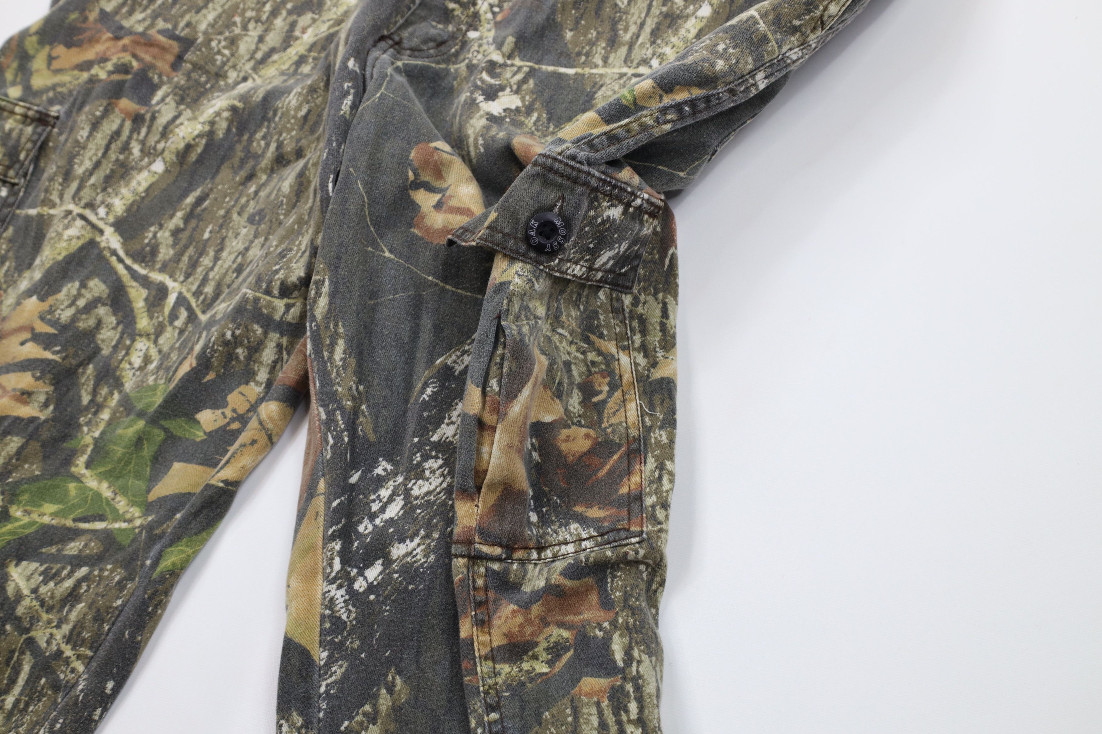 Vintage Vintage Streetwear Mossy Oak Camouflage Wide Leg Cargo Pants Size US 40 / EU 56 - 5 Thumbnail