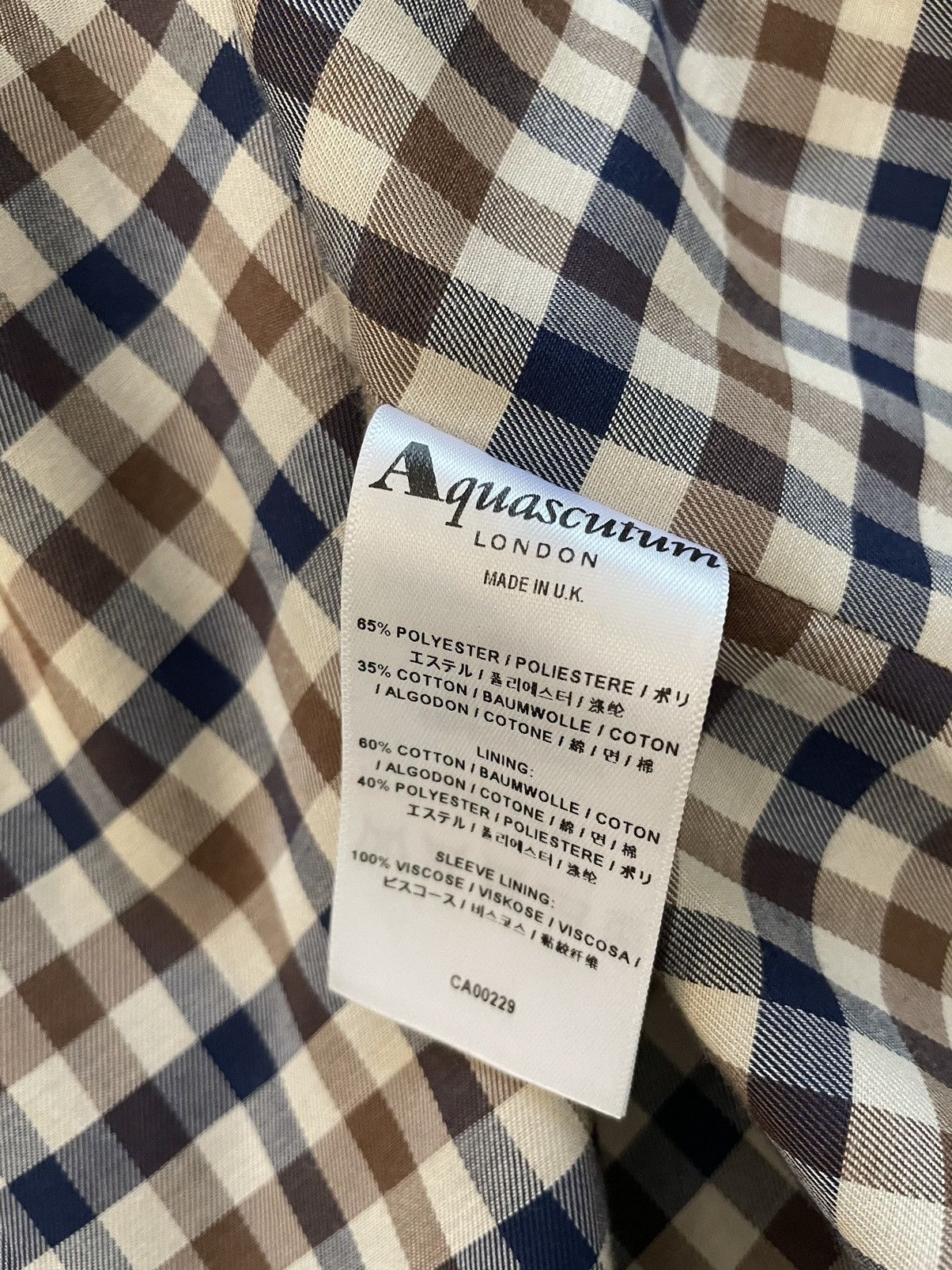 Aquascutum Classic Overcoat Size US L / EU 52-54 / 3 - 4 Thumbnail
