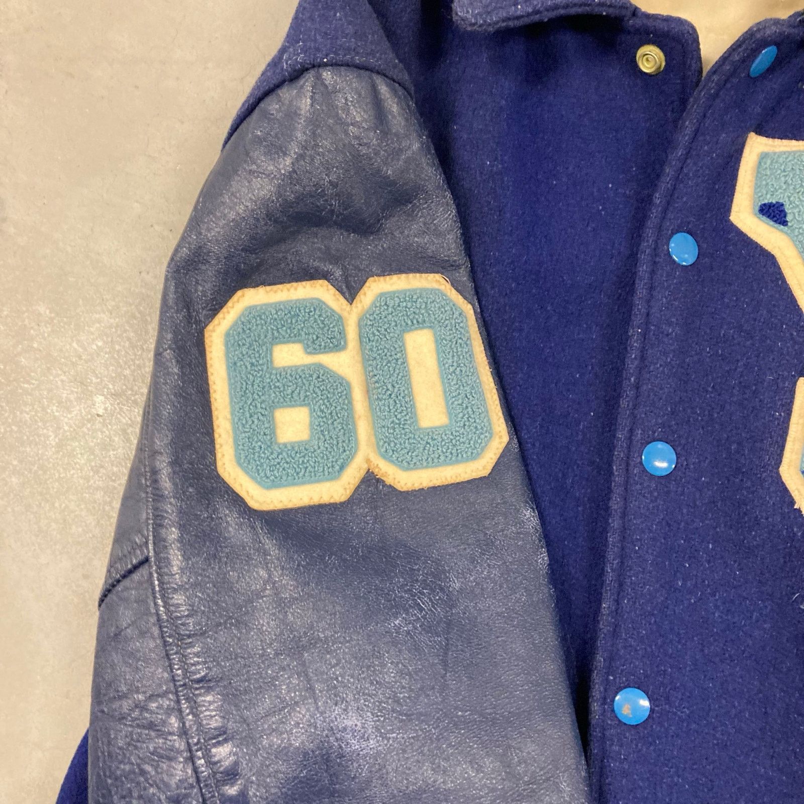 Vintage vintage 60s letterman bomber jacket Size US L / EU 52-54 / 3 - 5 Thumbnail