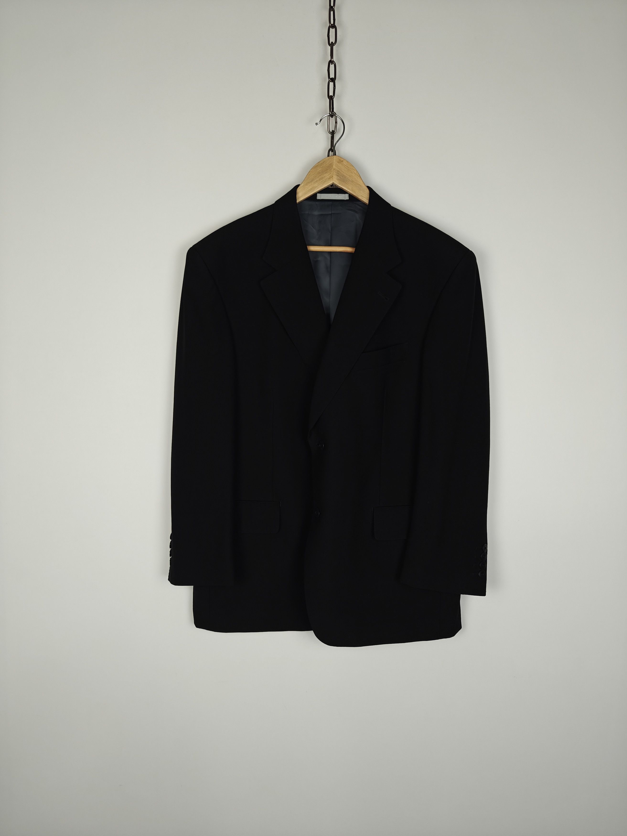 Other Yuki Torii Wool Blazer Jacket Black size 46 Size 46R - 2 Thumbnail