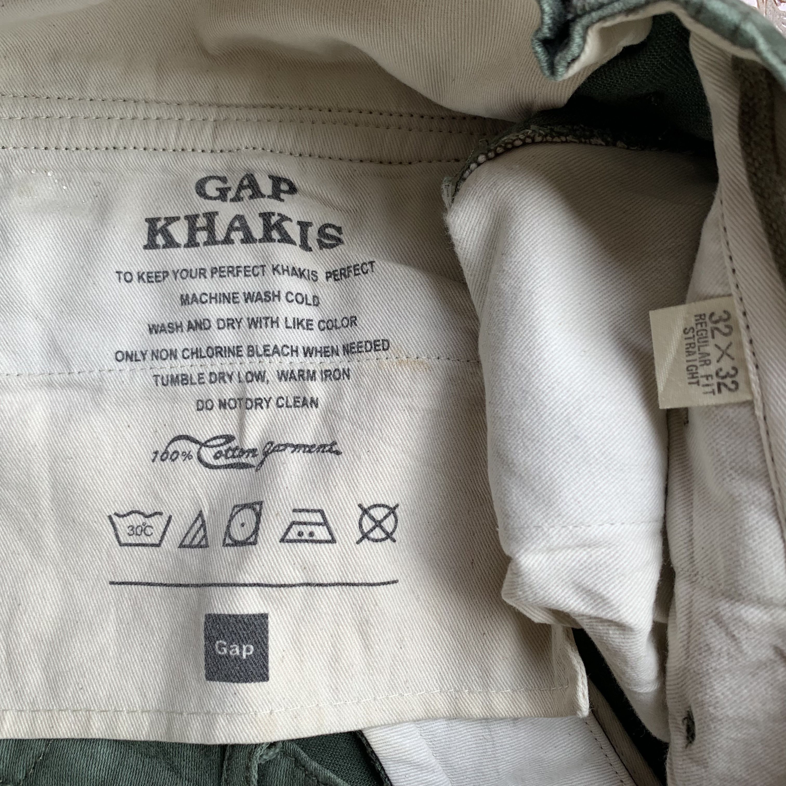 Gap VINTAGE GAP KHAKIS CARGO PANTS Size US 32 / EU 48 - 9 Thumbnail
