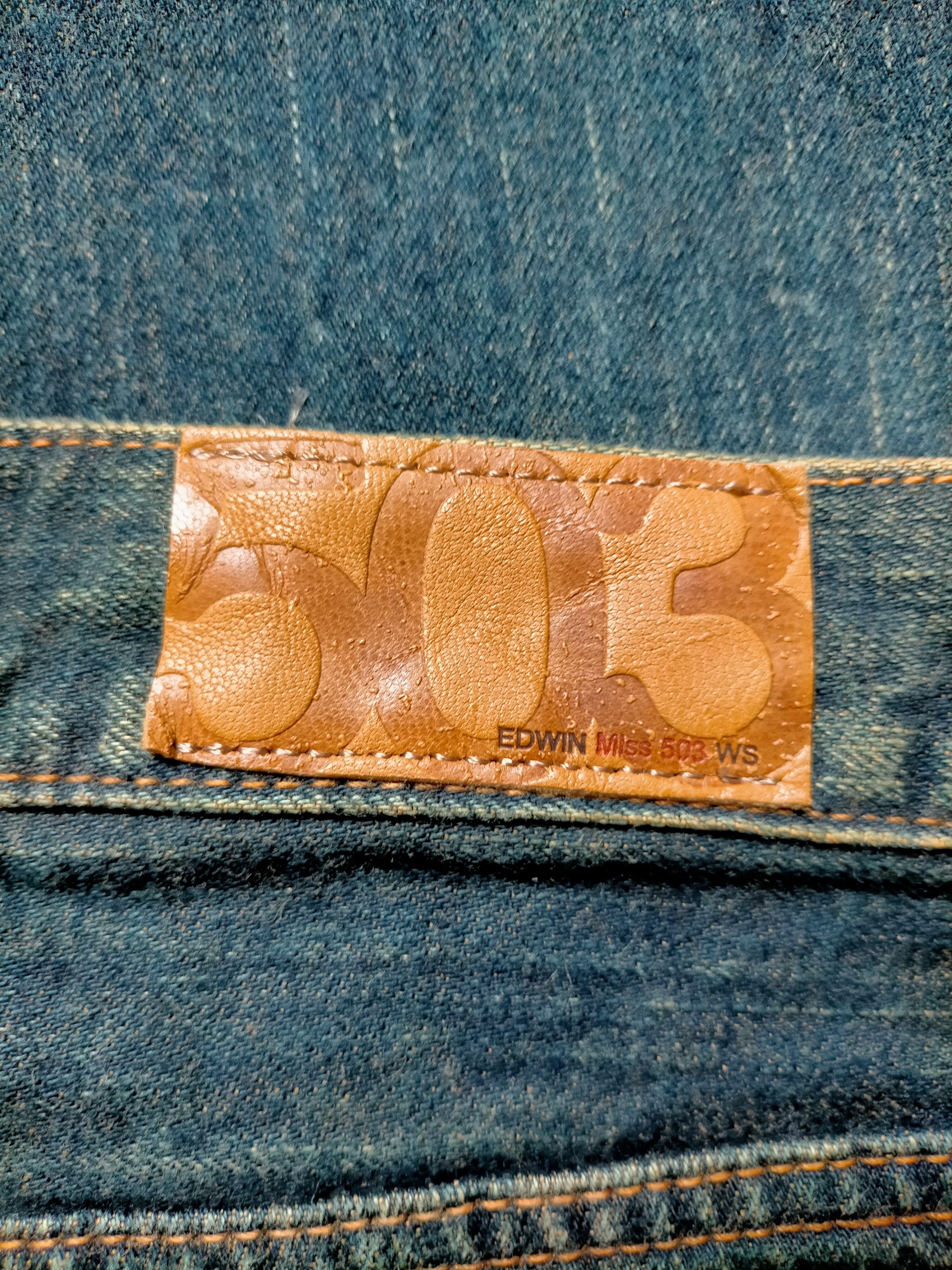 If Six Was Nine × Japanese Brand Flare Jeans Edwin 503 Japan Boot cut Denim Size US 30 / EU 46 - 17 Thumbnail