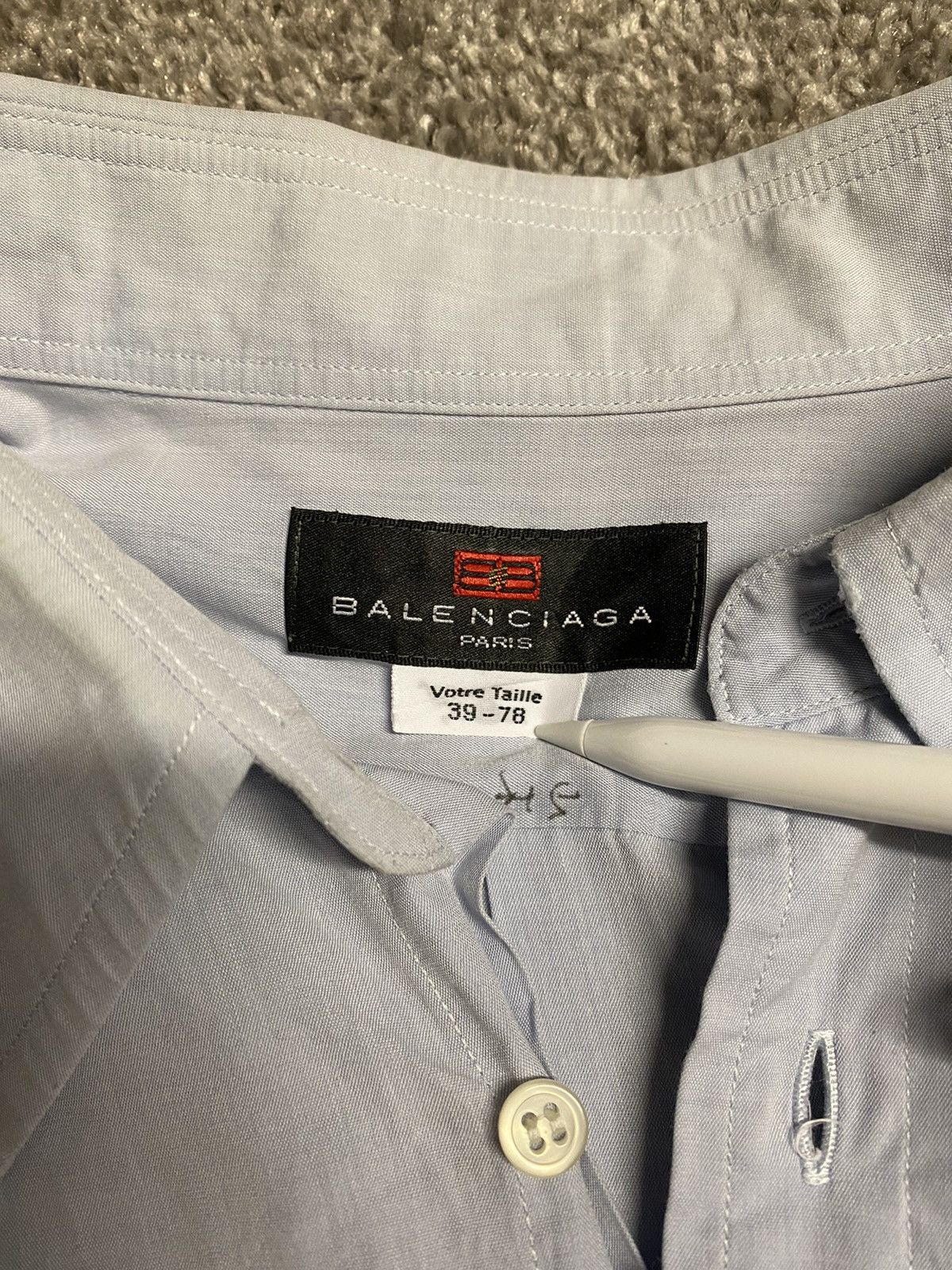 Balenciaga Vintage balenciaga button up Size US M / EU 48-50 / 2 - 5 Thumbnail