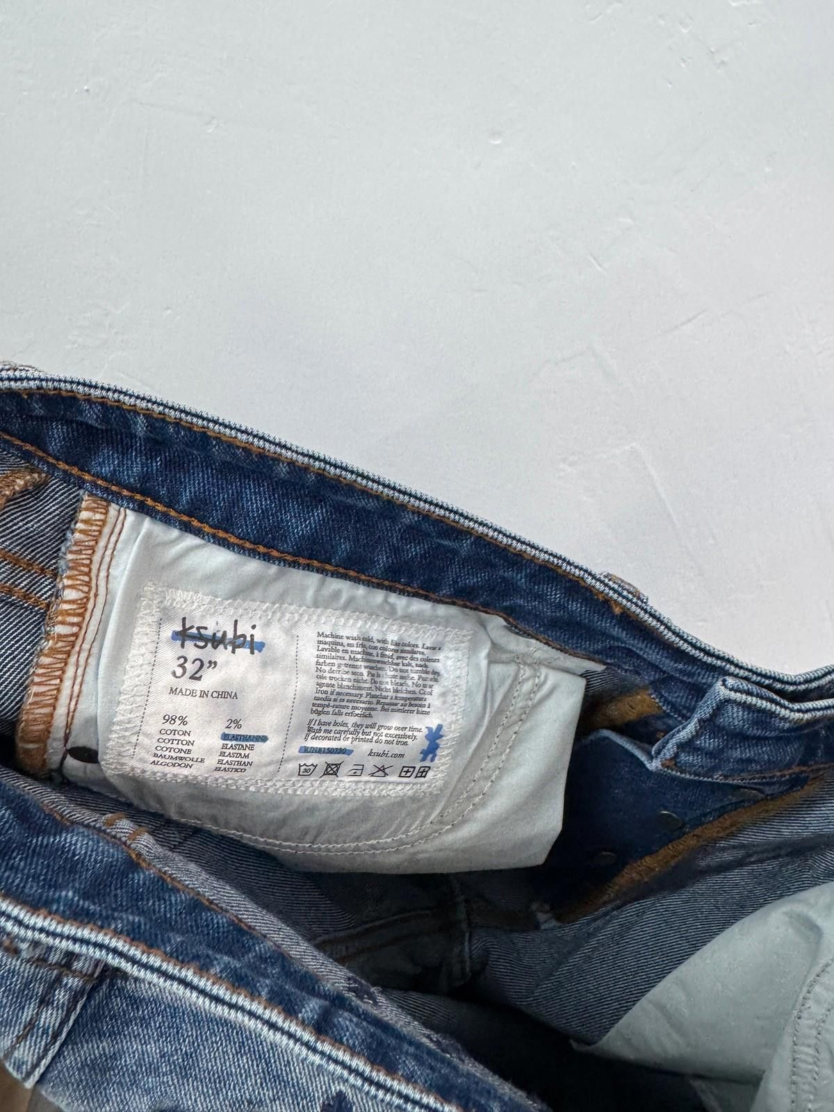 Ksubi new Ksubi mens denim jeans van winkle blue north trashed 32 Size US 32 / EU 48 - 8 Thumbnail